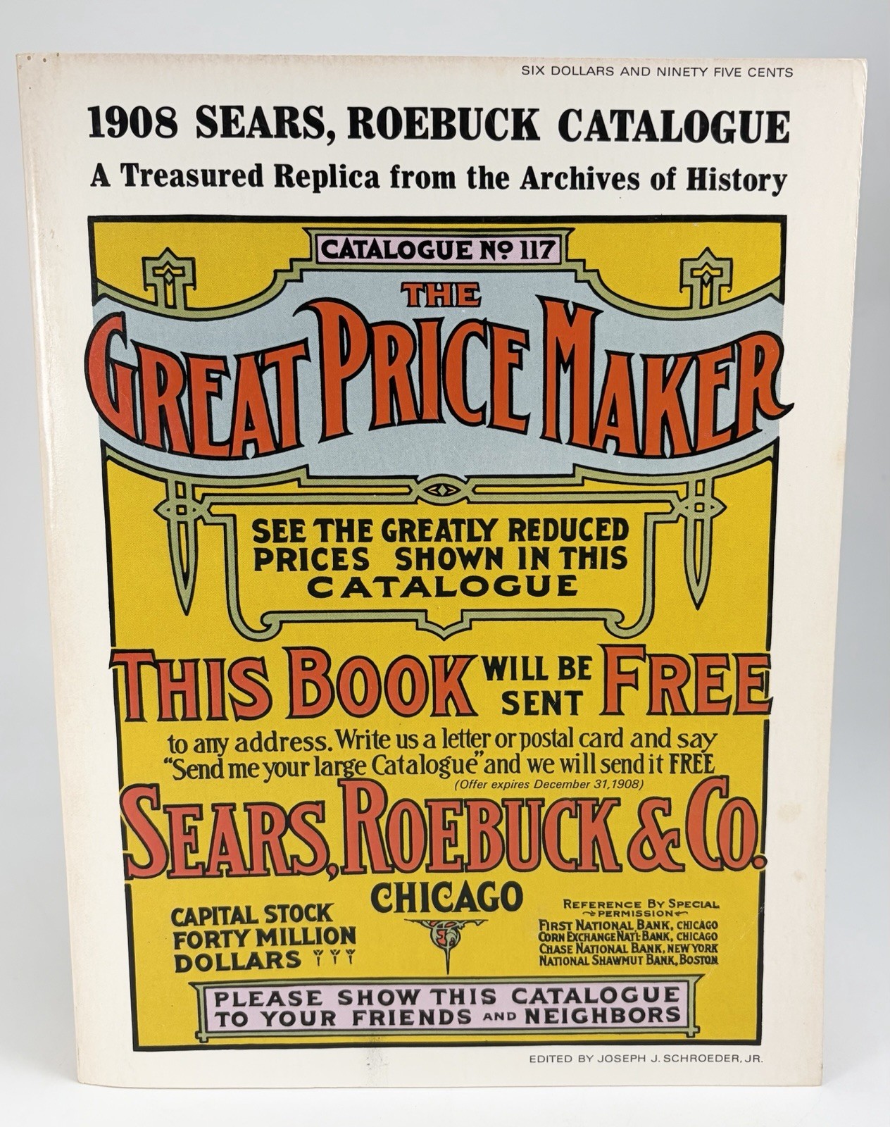1908 Sears, Roebuck Catalogue A Treasured Replica Vintage Book 1971 (READ)