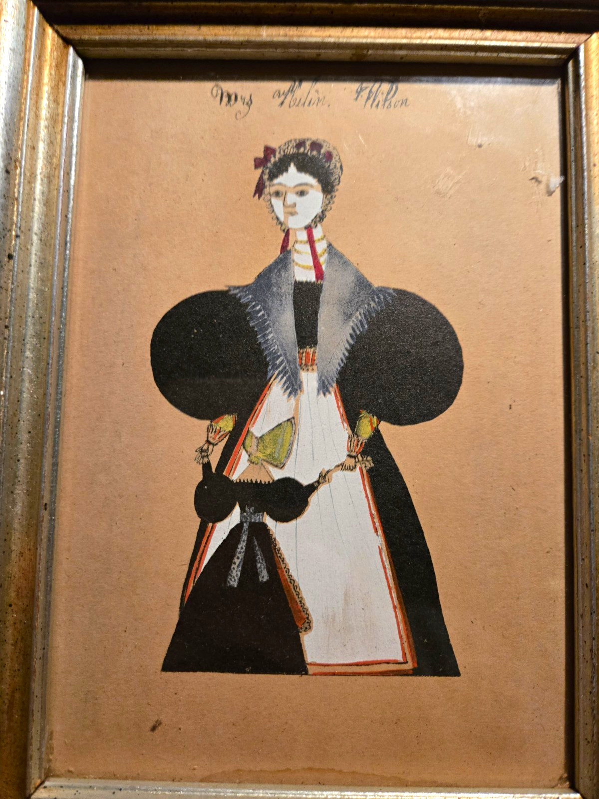 Antique portraits folk art Kirby Mayce Studio Dayton Ohio Antique portraits folk art Kirby Mayce Studio Dayton Ohio
