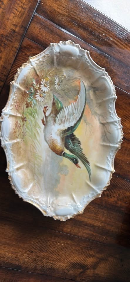 11 pcs Set Antique ELITE Limoges Hand Painted Porcelain Game Bird Plates/Platter 11 pcs Set Antique ELITE Limoges Hand Painted Porcelain Game Bird Plates/Platter