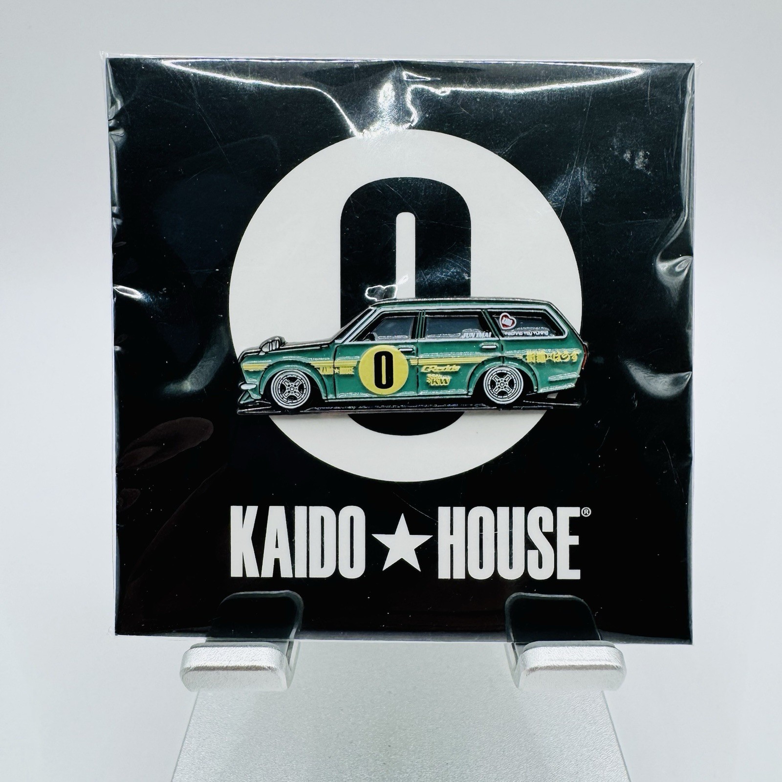 Kaido House Datsun 510 Wagon OG Green MOE Pin JCCS 2021 🔥1/100🔥RARE Kaido House Datsun 510 Wagon OG Green MOE Pin JCCS 2021 🔥1/100🔥RARE