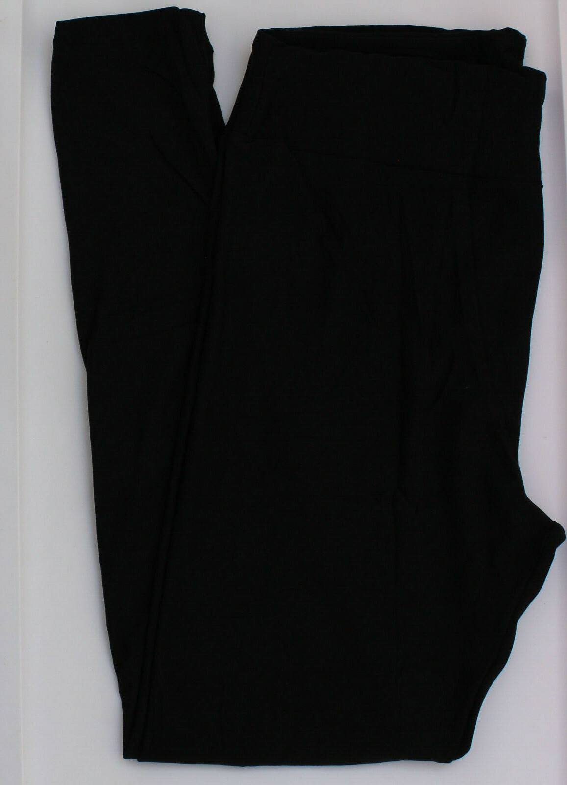 TC2 LuLaRoe Tall & Curvy2 Leggings Versatile Solid Black  NWT