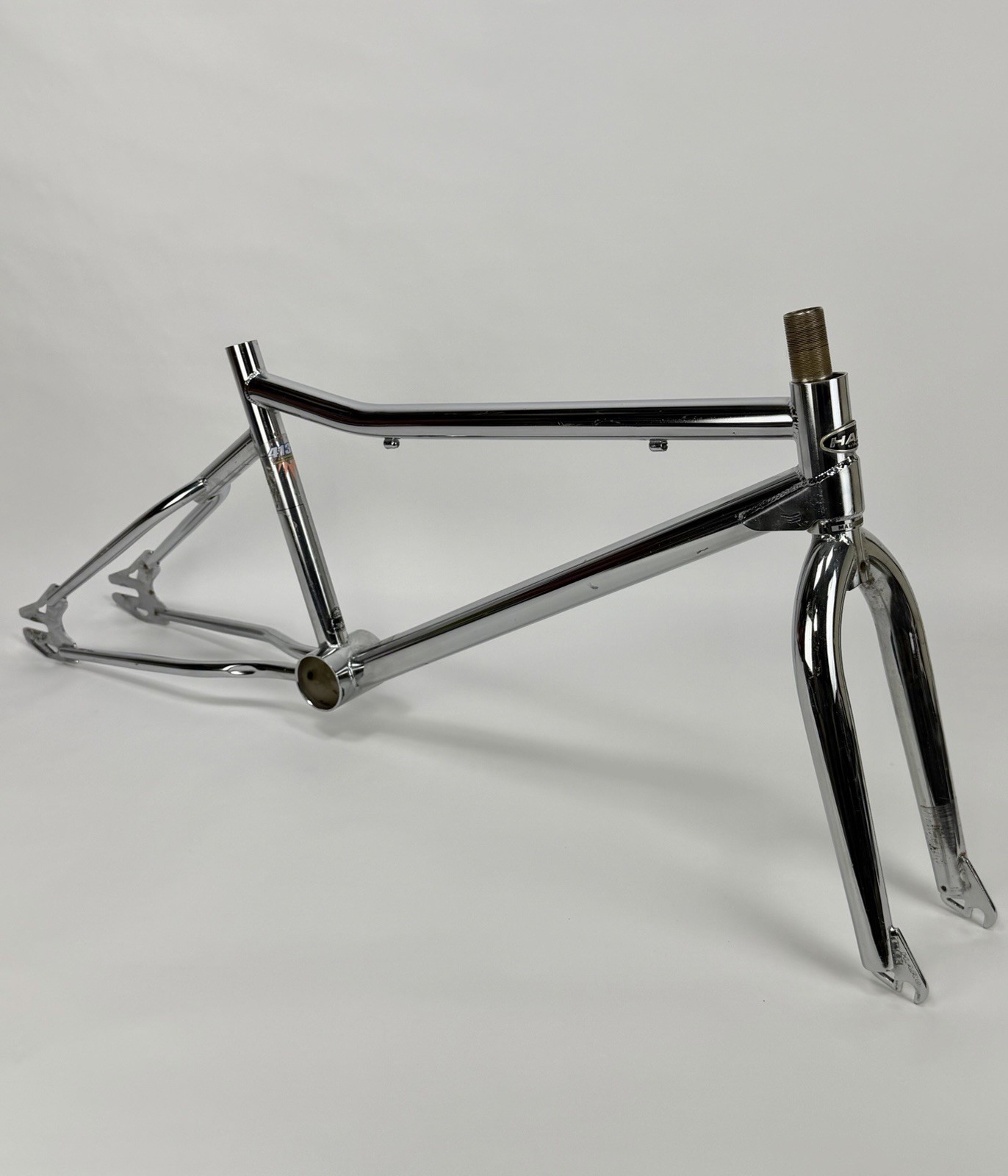 1993 Haro Fusion Group 1 Ci Chrome 20” Old School BMX Frame And Fork CrMo Racing