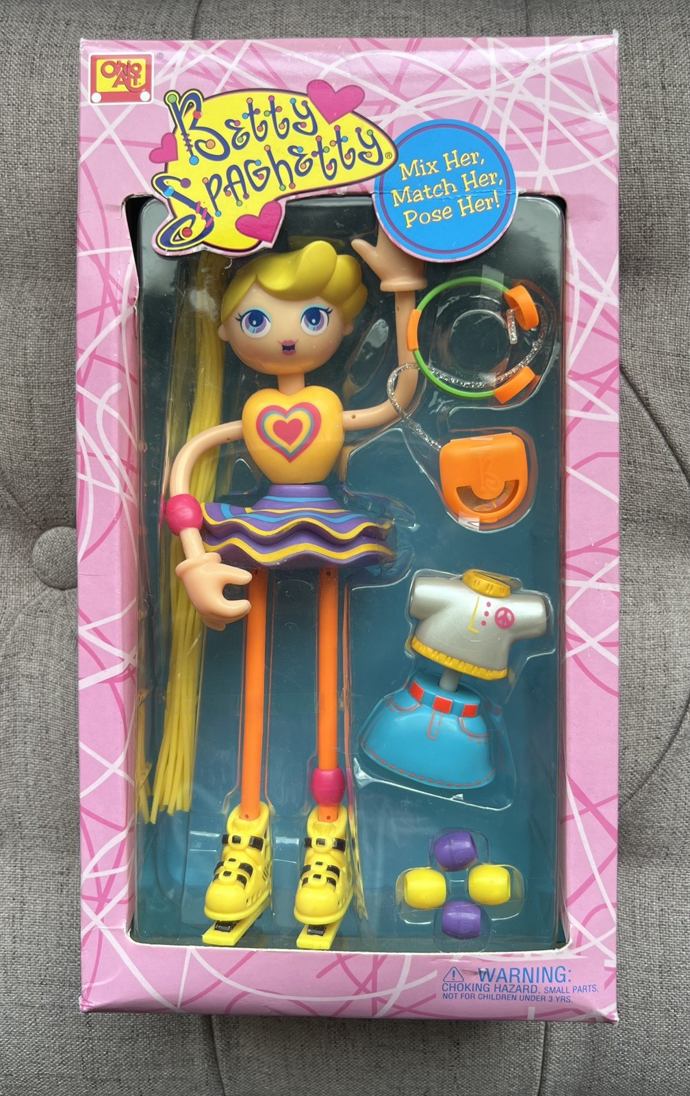 NEW Rare & Vintage 1999 Betty Spaghetty: Go Betty Go Inline Skating Pack NEW Rare & Vintage 1999 Betty Spaghetty: Go Betty Go Inline Skating Pack