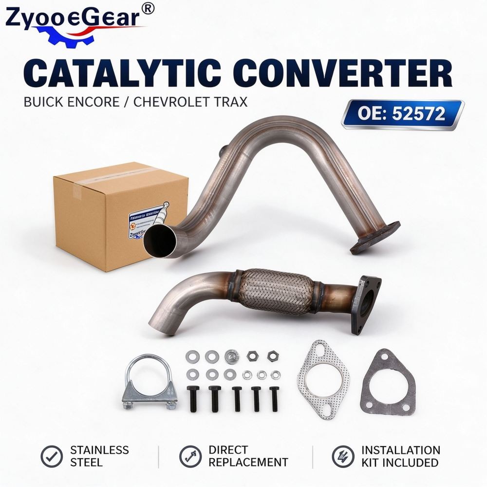 Front Flex Pipe 52572 for Buick Encore & Chevy Trax 1.4L Gas DOHC Engine Front Flex Pipe 52572 for Buick Encore & Chevy Trax 1.4L Gas DOHC Engine