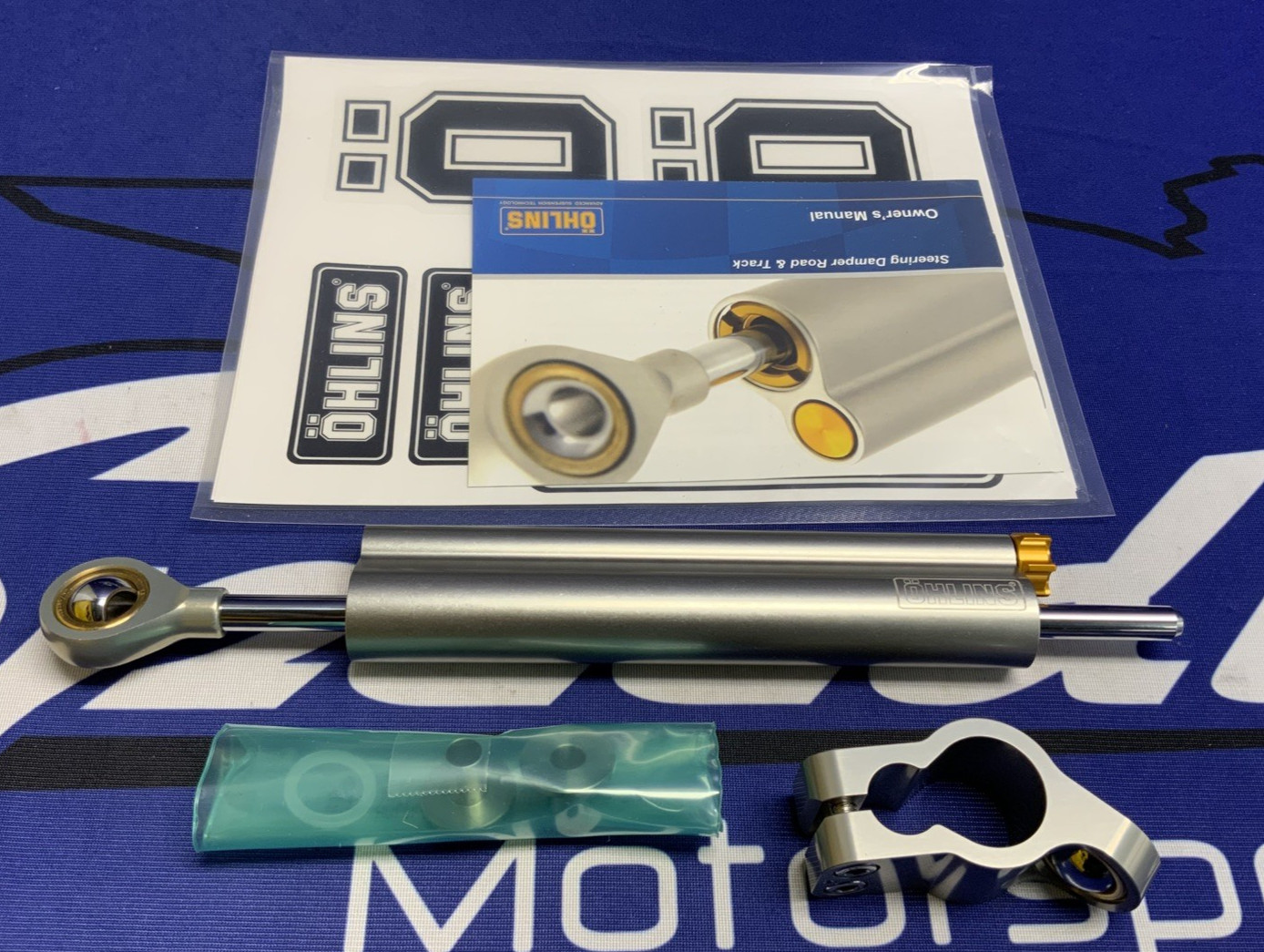 Ohlins Pressurized Steering Damper Honda CBR1000RR-R 2020-2026 SD 065 Ohlins Pressurized Steering Damper Honda CBR1000RR-R 2020-2026 SD 065