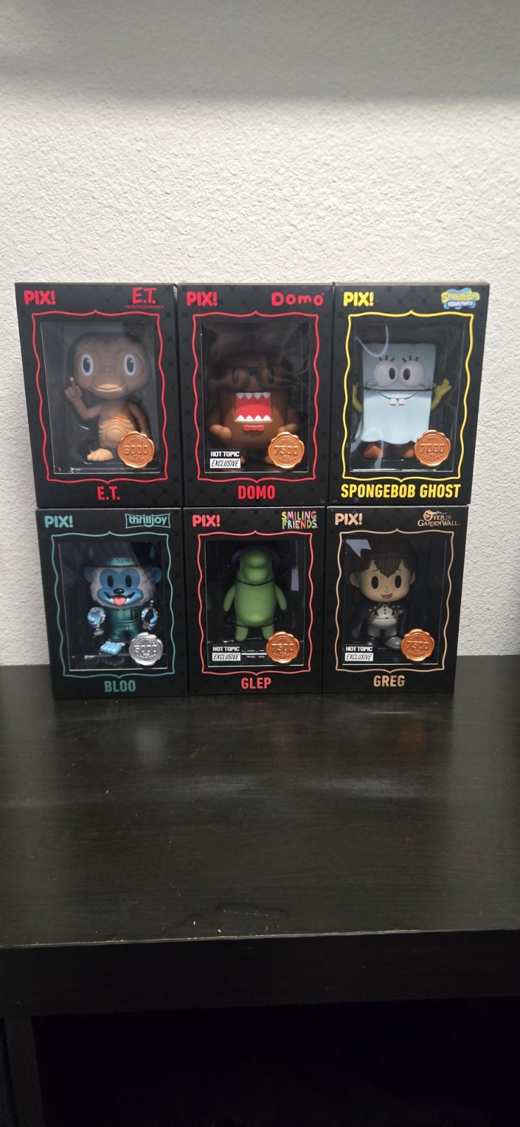 Thrilljoy Pix Hero Lot Of 6