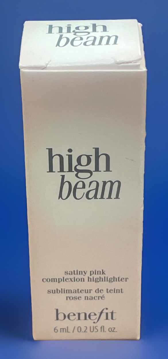 Benefit Cosmetics High Beam Satiny Pink Complexion Highlighter 6ml 0.2oz Benefit Cosmetics High Beam Satiny Pink Complexion Highlighter 6ml 0.2oz