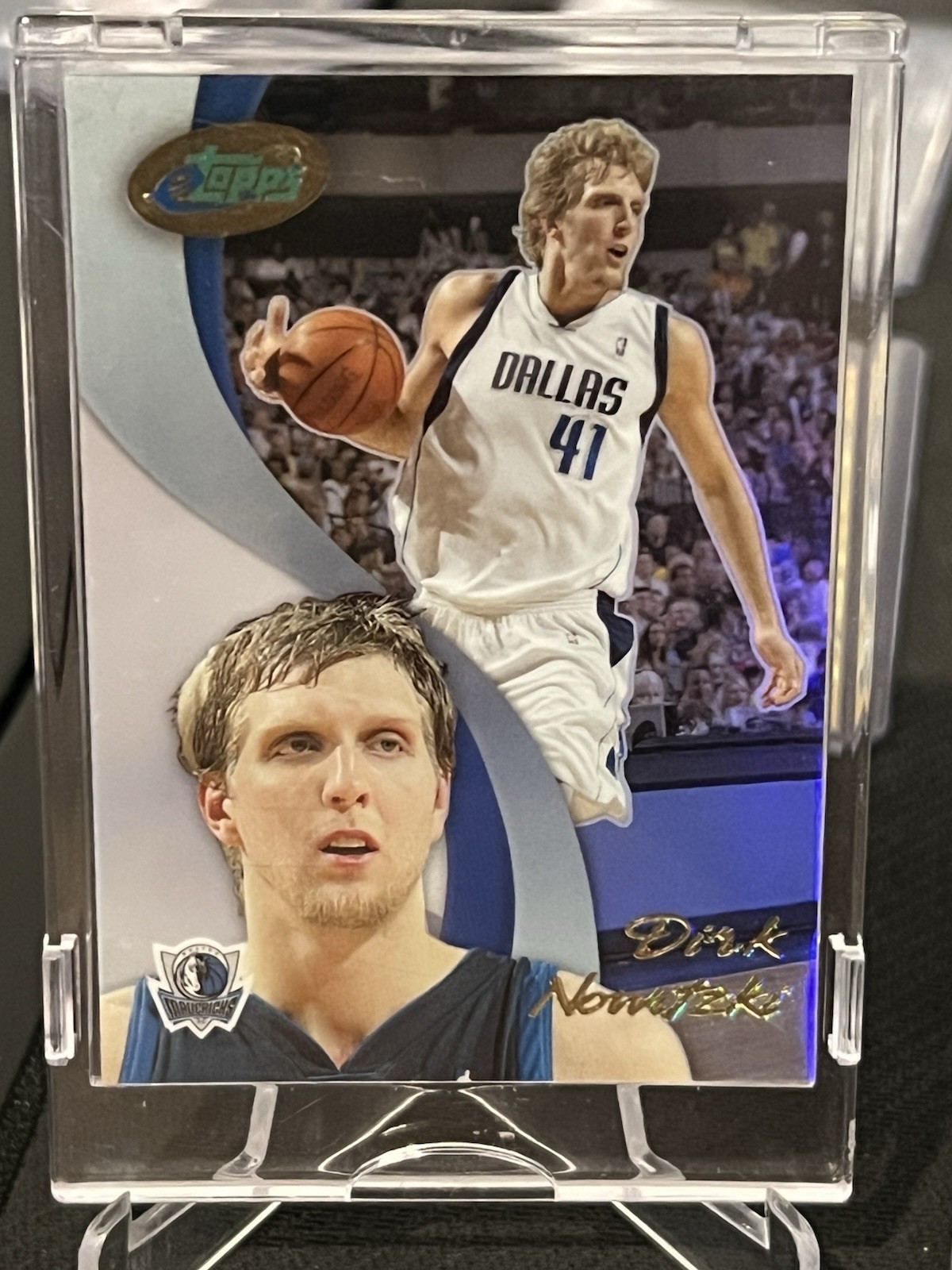 2004-05 eTopps - Dirk Nowitzki #71 /907 2004-05 eTopps - Dirk Nowitzki #71 /907