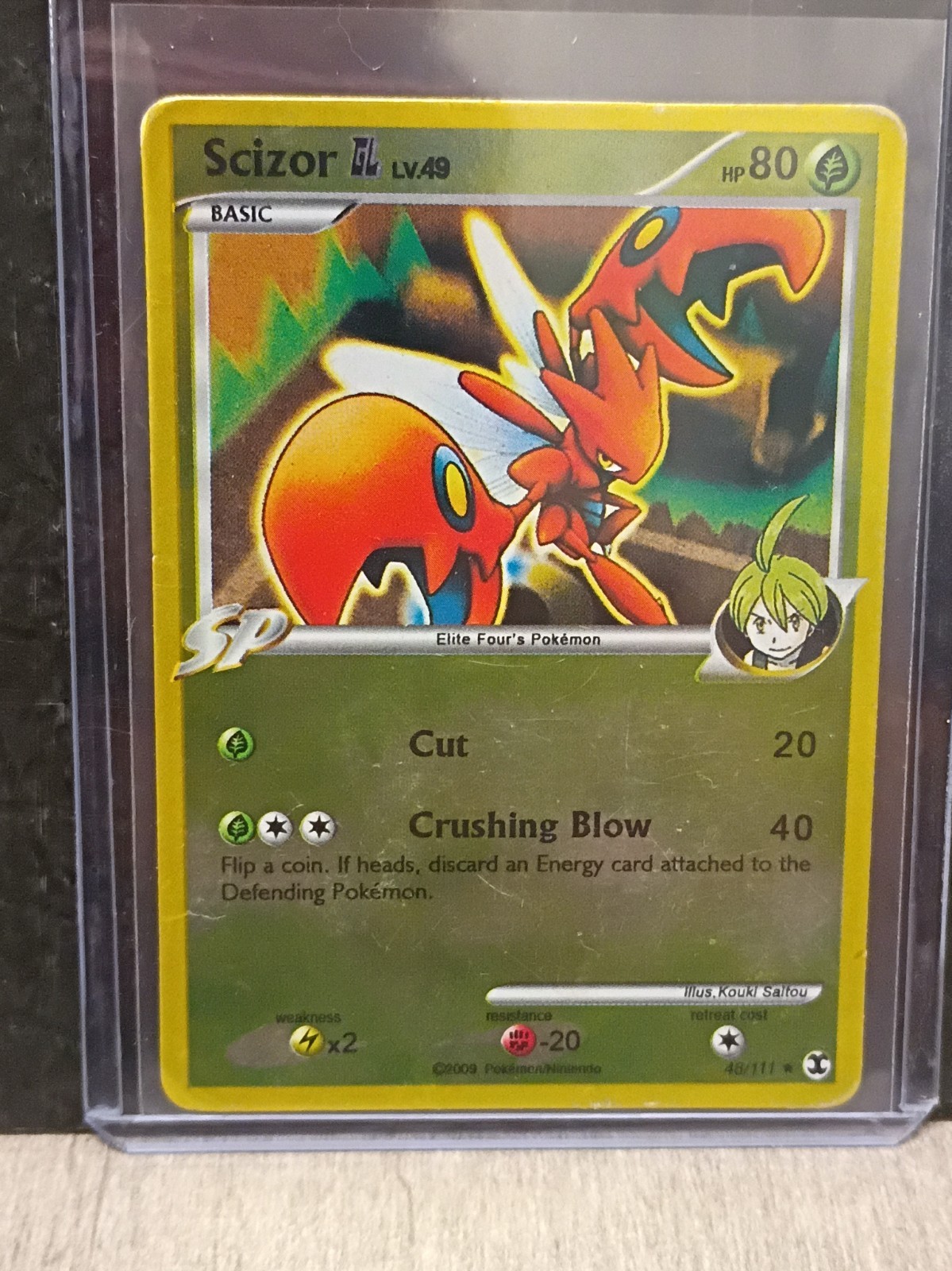 Scizor 48/111 Rising Rivals Reverse Holo