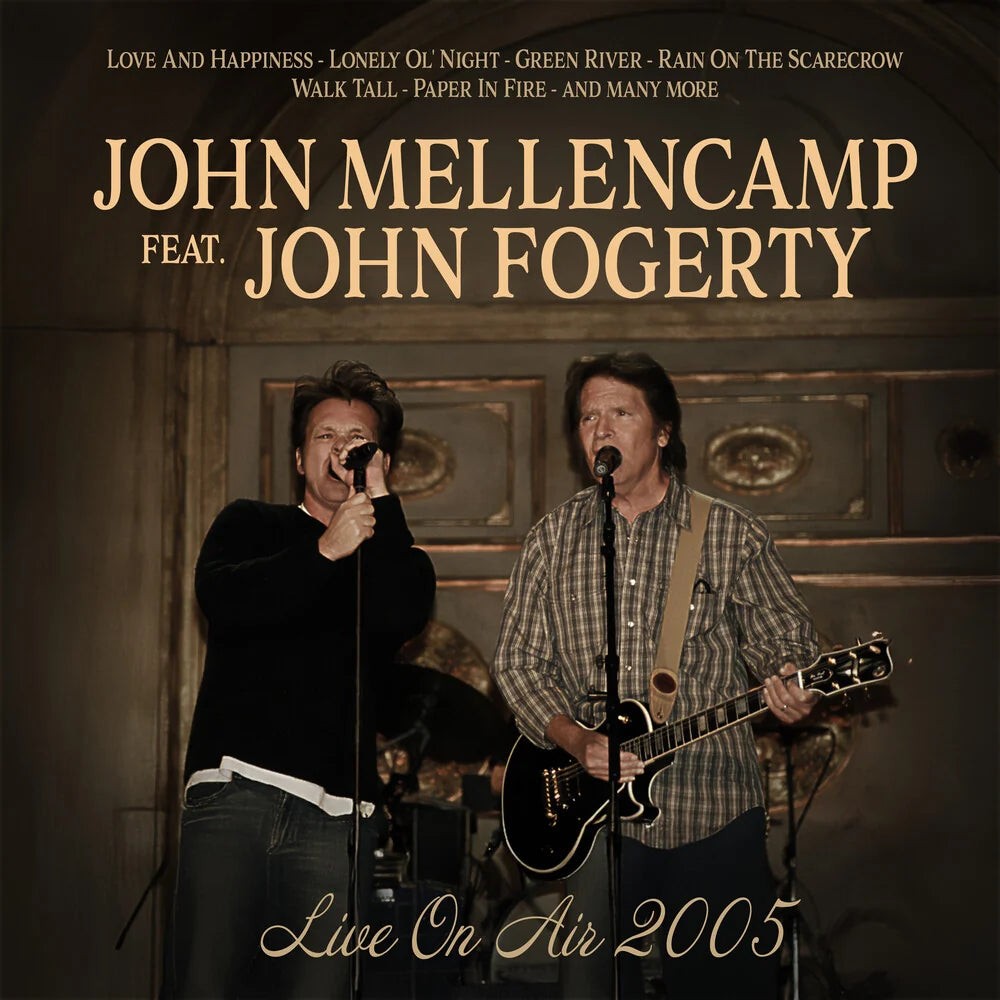 John Mellencamp & John Fogerty Live On Air 2005 (CD) Album John Mellencamp & John Fogerty Live On Air 2005 (CD) Album