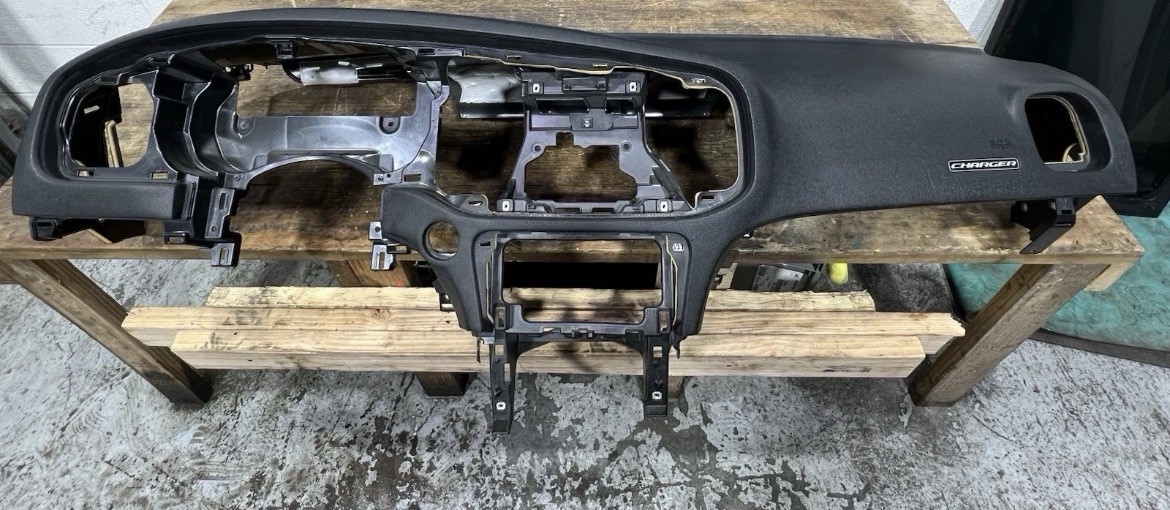 20 2020 DODGE CHARGER GT BARE DASH PANEL BLACK 