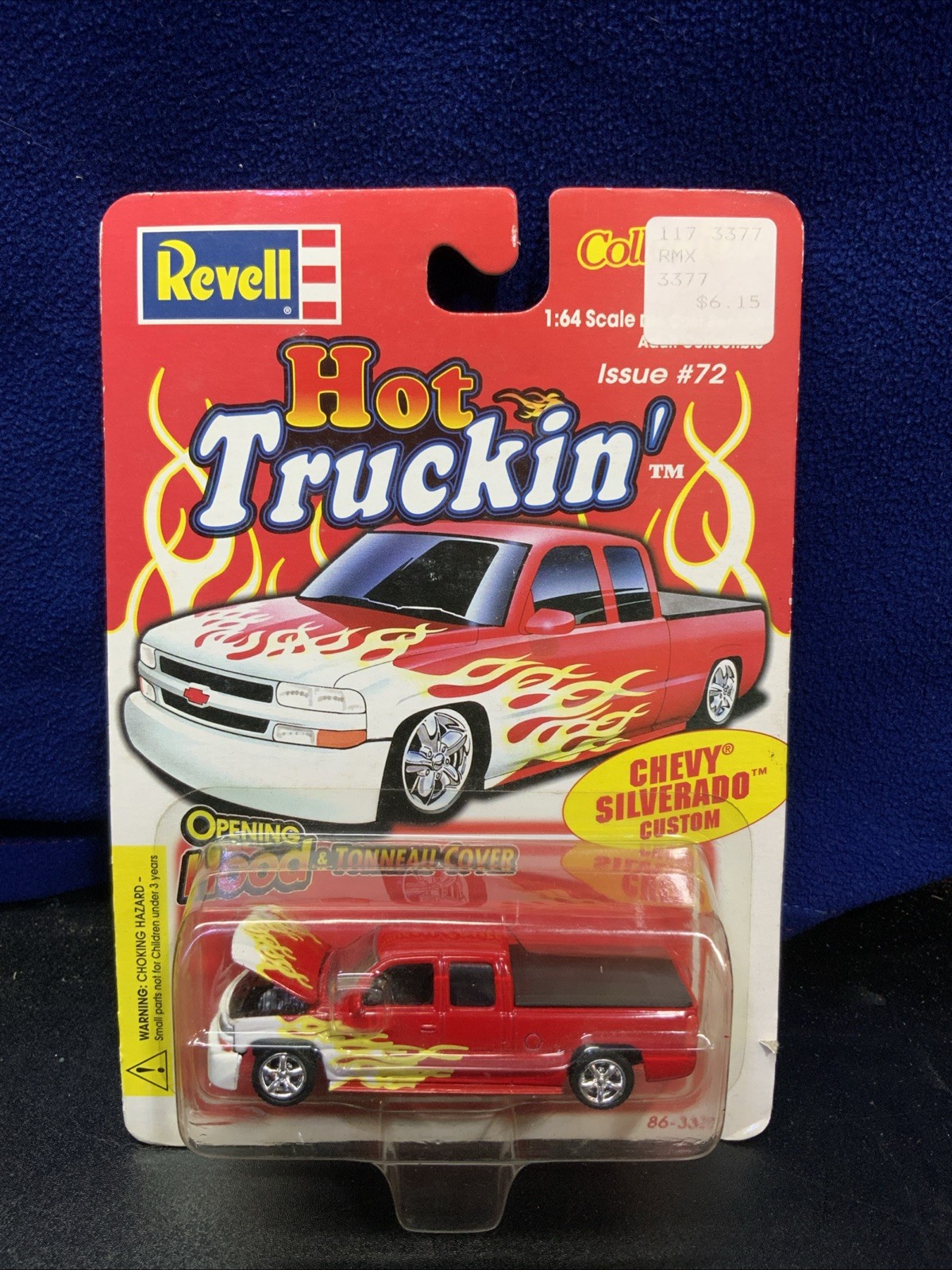Rare Revell 1/64 Hot Truckin’ Chevy Silverado Custom 86-3377 Rare Revell 1/64 Hot Truckin’ Chevy Silverado Custom 86-3377