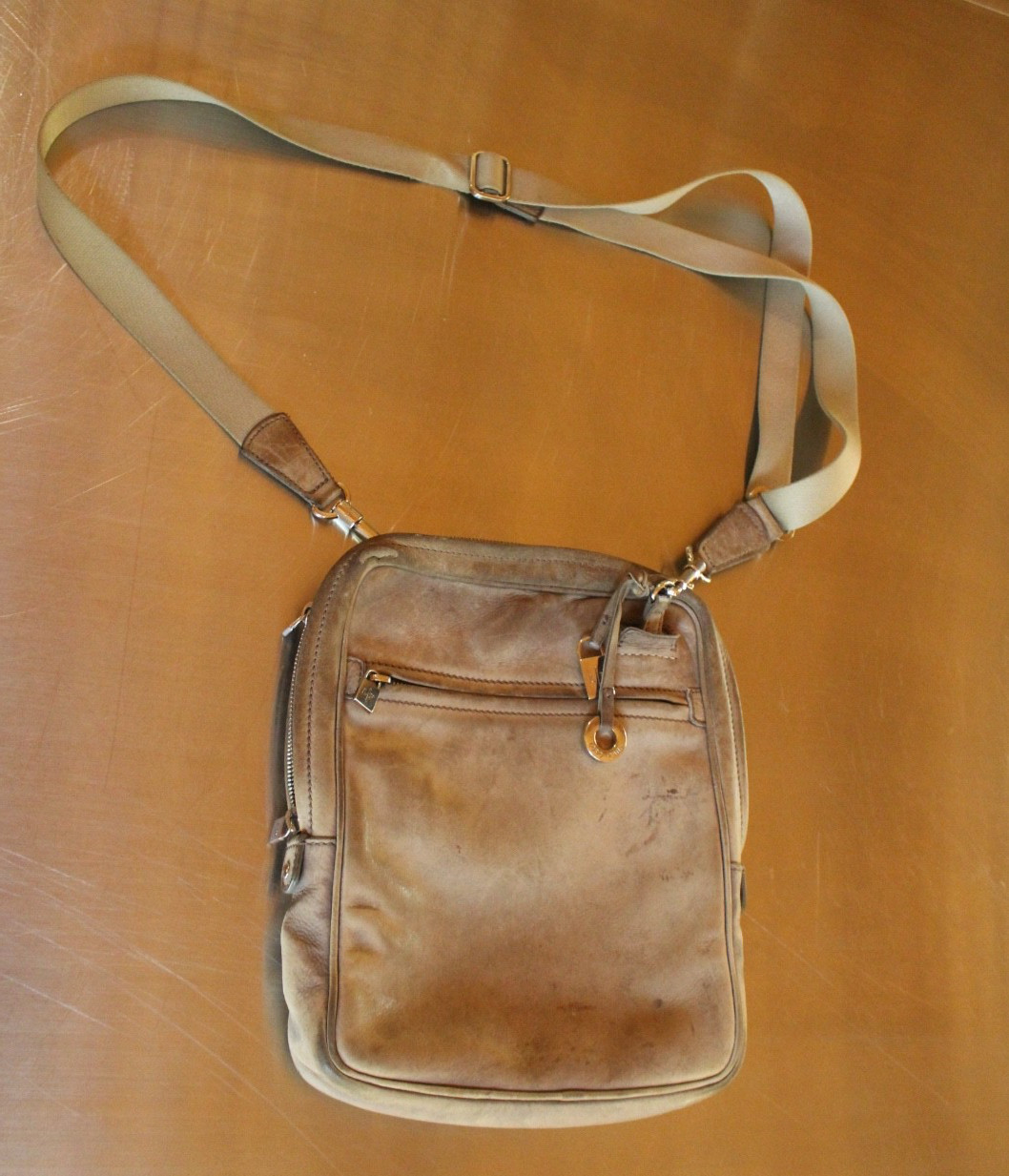 Loro Piana Leather Shoulder Bag Loro Piana Leather Shoulder Bag