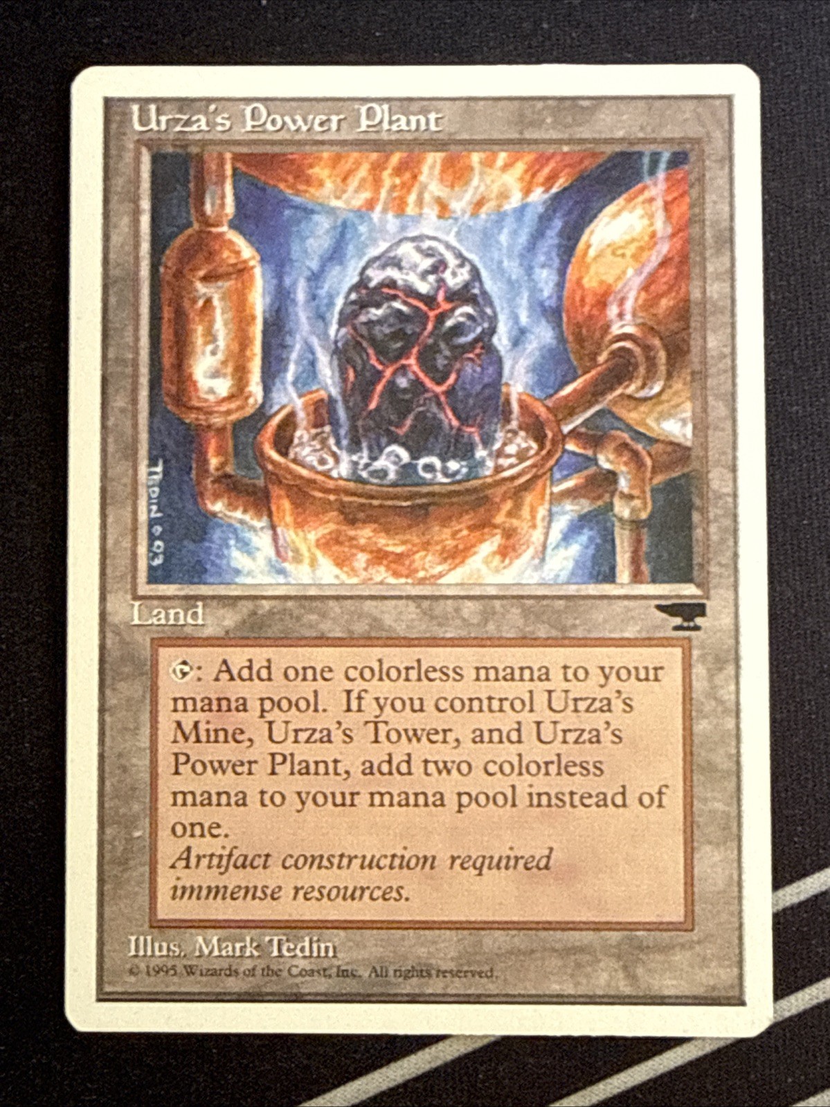 1x Urza\'s Power Plant Chronicles LP MTG Magic the Gathering x1 MKE 1x Urza\'s Power Plant Chronicles LP MTG Magic the Gathering x1 MKE