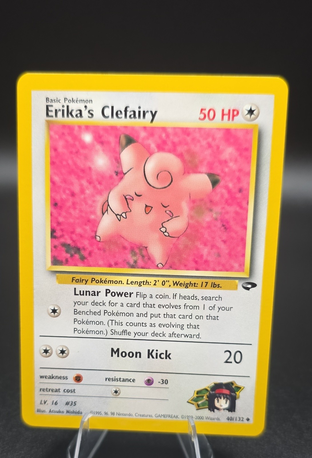 Erika\'s Clefairy 40/132 Gym Challenge Regular
