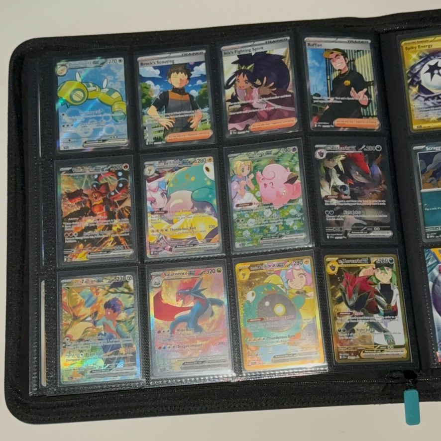 Pokemon SV09:Journey Together 100% Complete Master Set w/12-pocket VaultX Binder