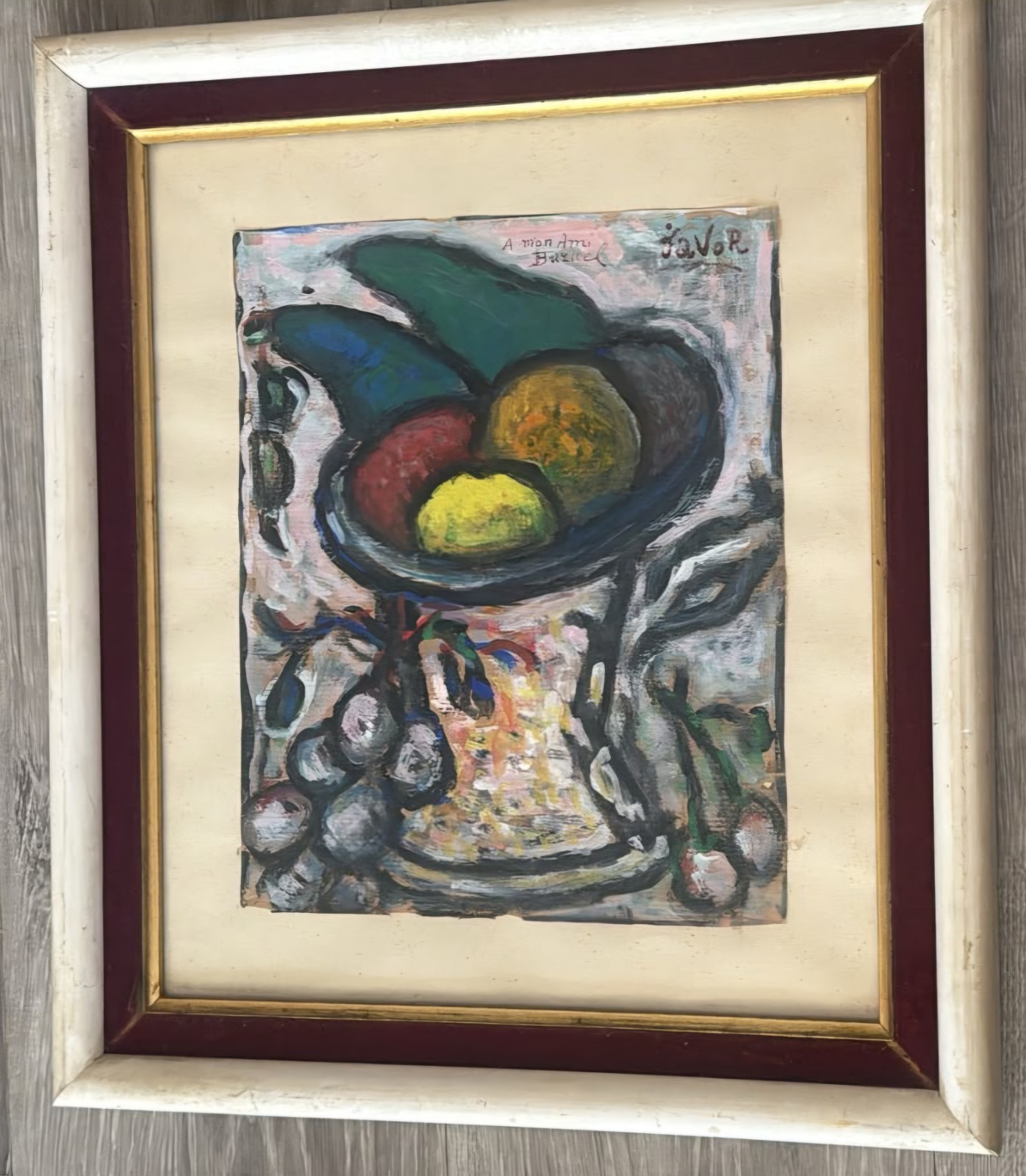 ORIGINAL PAINTING SIGNED PÁL JAVOR (1880-1923) - STILL LIFE - HUNGARIAN ART