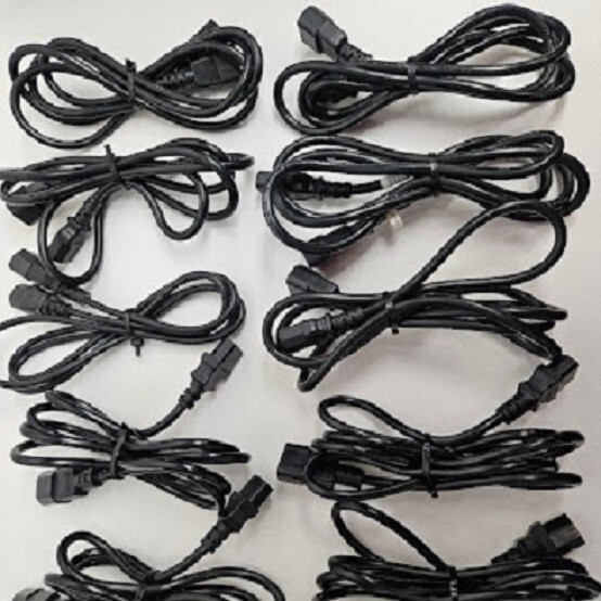 ***GREAT*** LOT of 10 6FT C13 C14 PDU to Server 18AWG Power Extension Cords