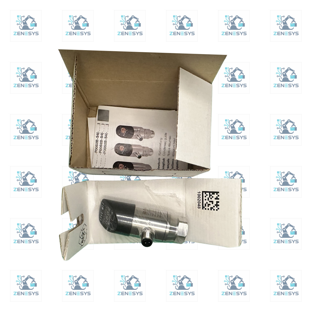 Balluff BSP00Y6 Pneumatic Pressure Sensor w/ Display, 0-20bar, 18-30VDC, 4-20mA Balluff BSP00Y6 Pneumatic Pressure Sensor w/ Display, 0-20bar, 18-30VDC, 4-20mA