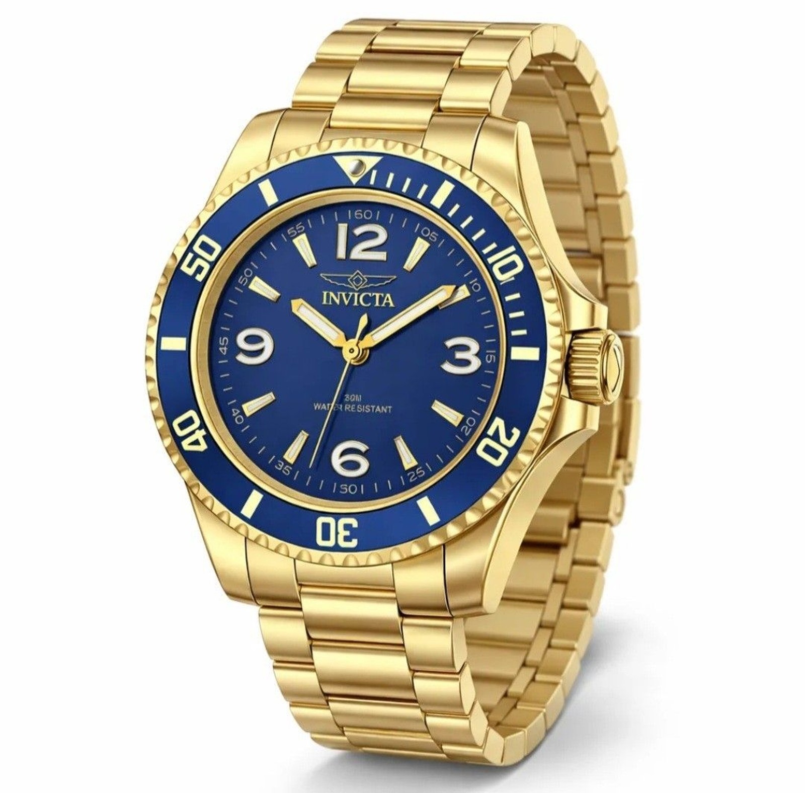 Invicta Specialty Rowan Men\'s Watch 40mm Gold 69474 Sunburst Dial Invicta Specialty Rowan Men\'s Watch 40mm Gold 69474 Sunburst Dial