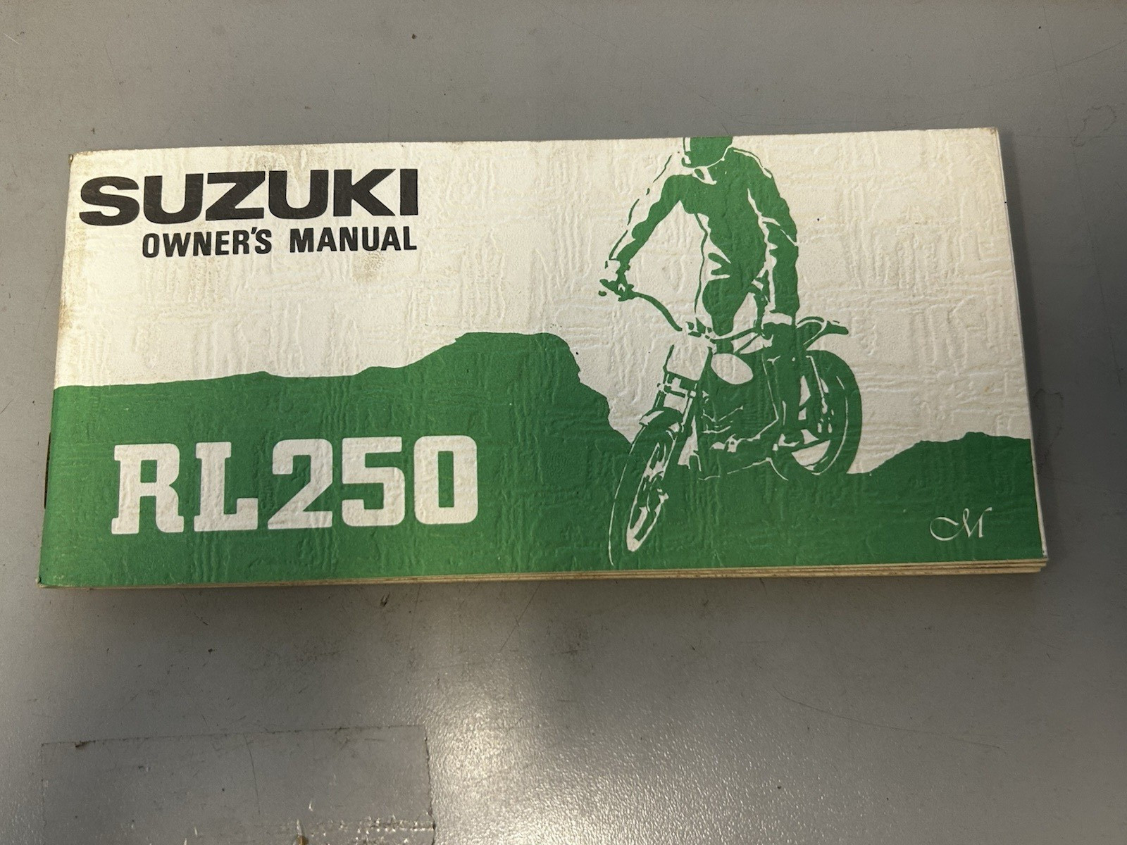 1974 Suzuki RL250 Exacta Trials OEM Owner's Manual 99011-38600 #2 WM12A