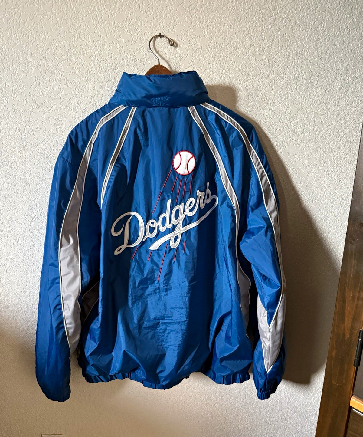 Vintage G-III Sports  by Carl Banks LA Dodgers MLB Full Zip Jacket XL MINT