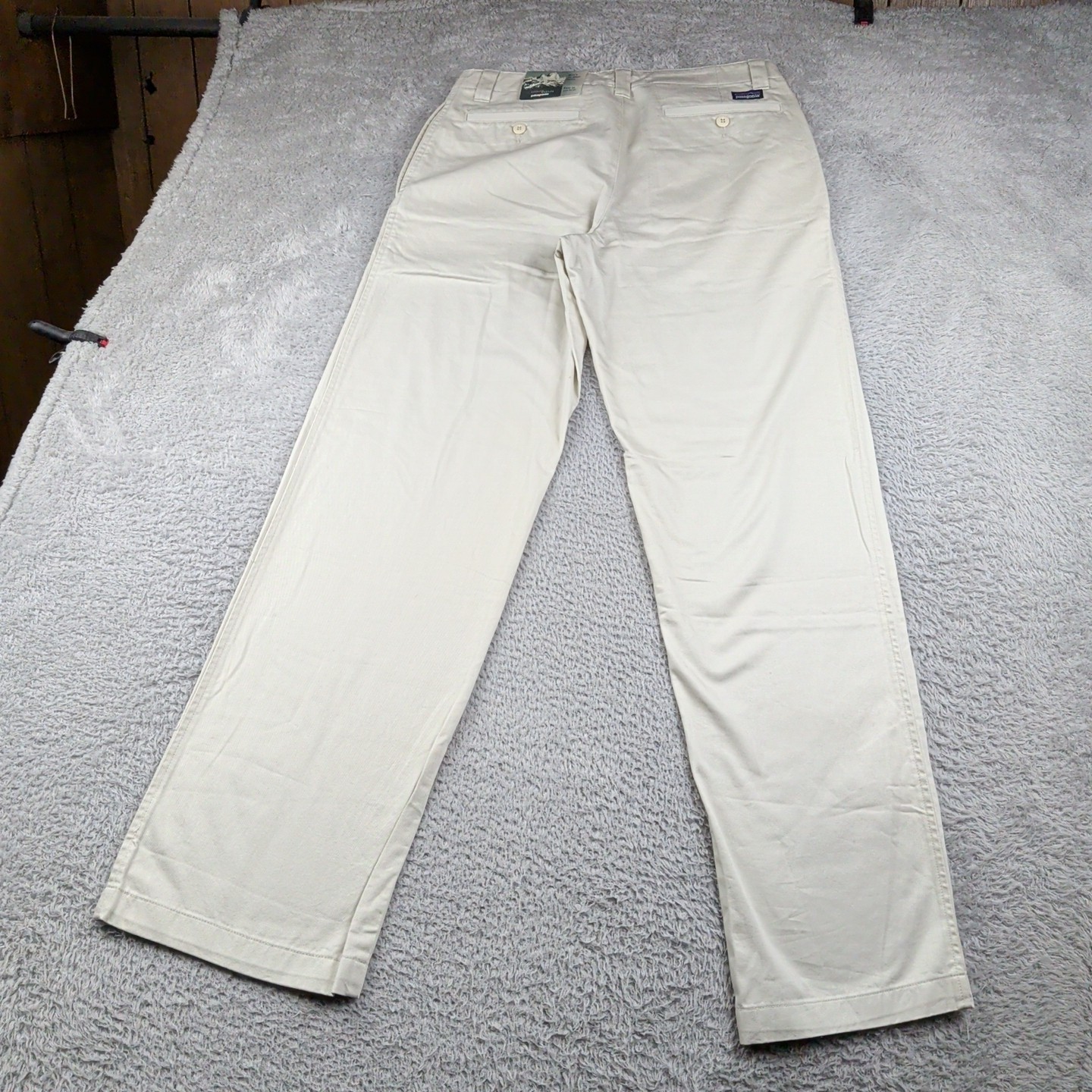 VTG Y2K Patagonia Pants Men 31 Beige All Wear Cotton 2003 Casual Straight Rugged