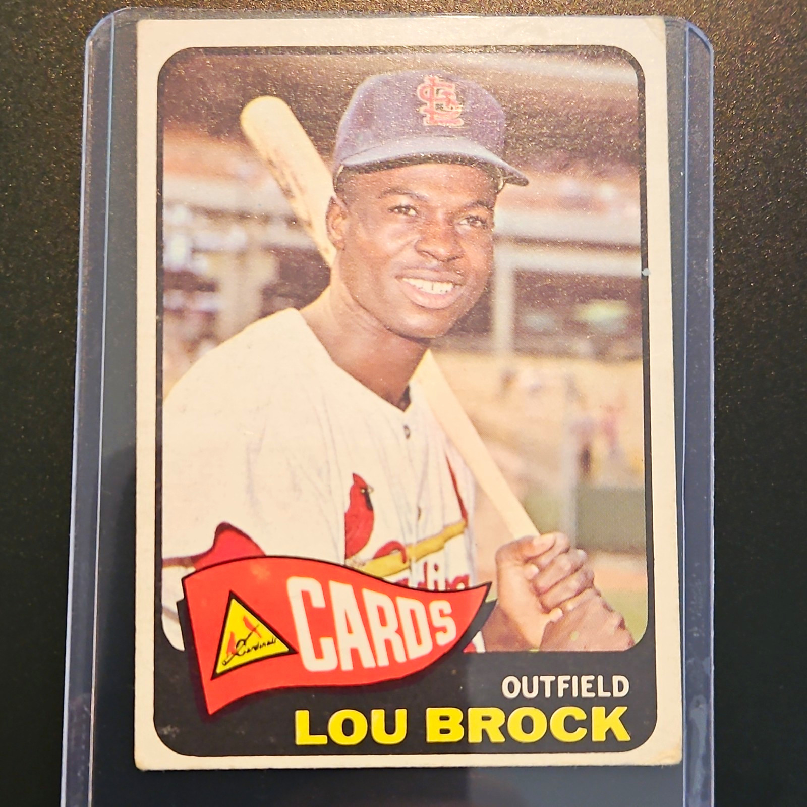 Topps 1965 Topps Lou Brock St. Louis Cardinals #540 High # Base Set MLB
