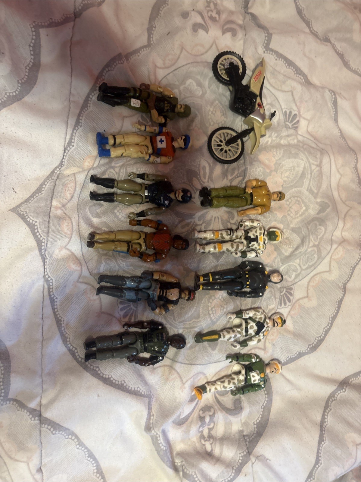 of 3.75-inch military action figures from the 80s And 90s GIJOE and “The Corps”
