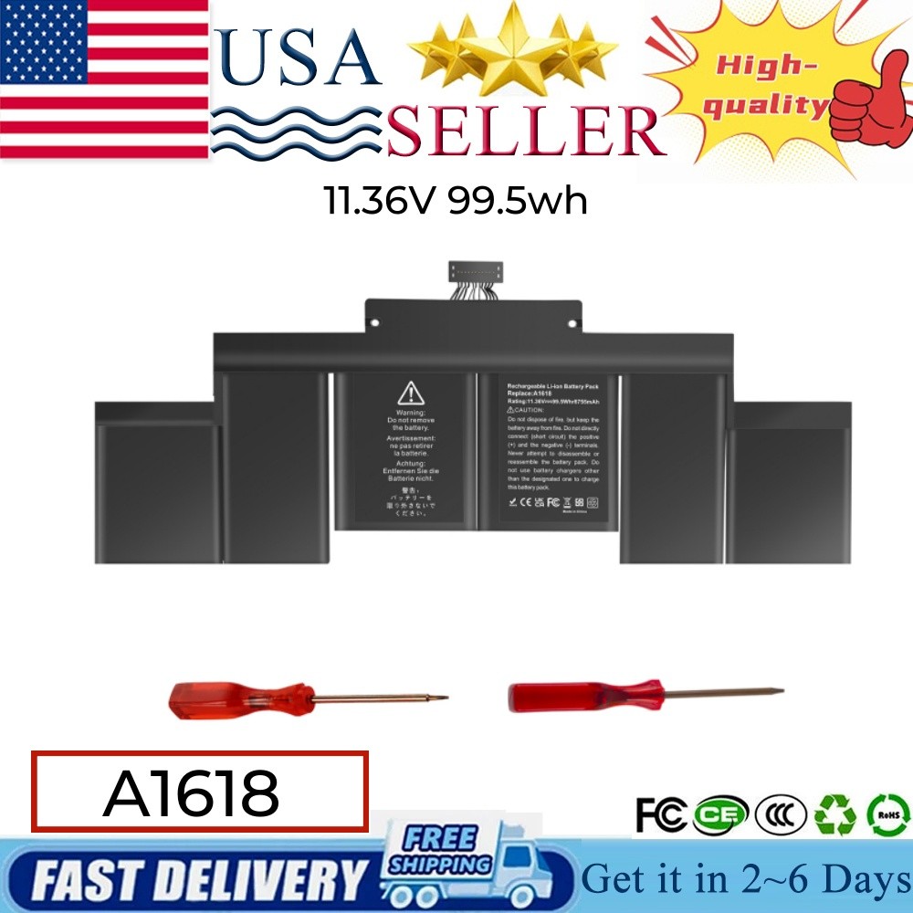 A1494 A1618 Battery for Apple MacBook Pro 15\