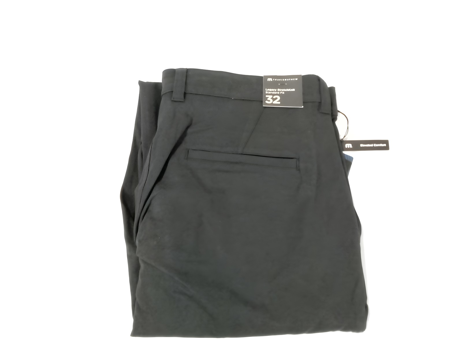 TravisMathew Men\'s Legacy StretchKnit Standard Fit Black Pants Size 32