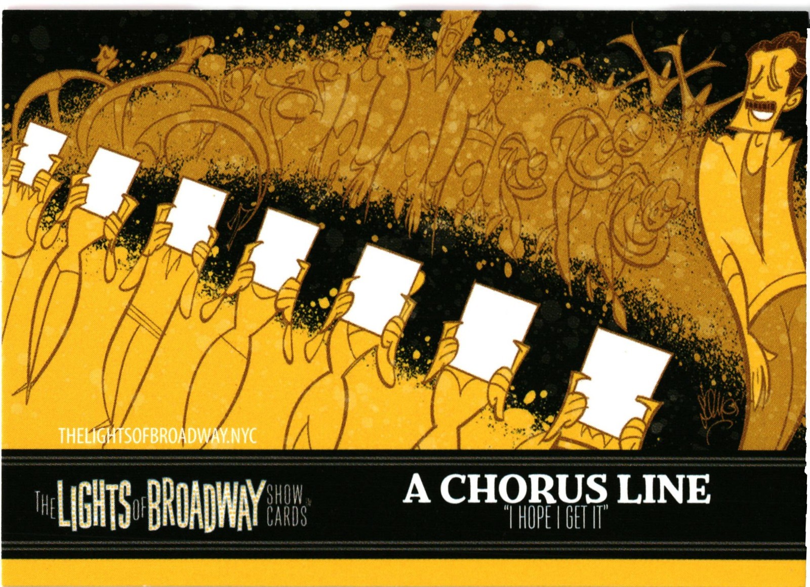 Lights of Broadway Cards \
