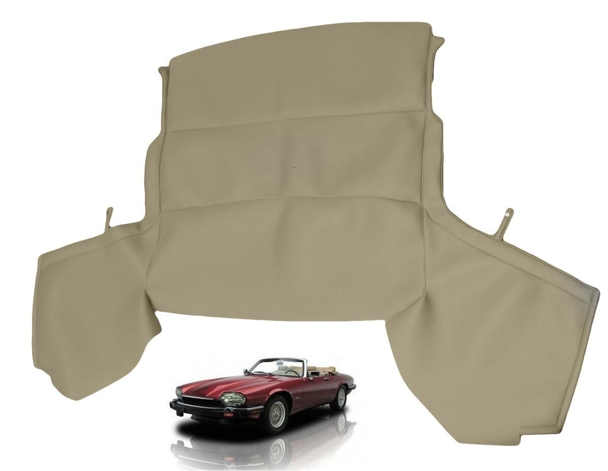 Fits Jaguar XJS 1989-1996 Convertible Headliner Foam-Backed Headlining Tan Fits Jaguar XJS 1989-1996 Convertible Headliner Foam-Backed Headlining Tan
