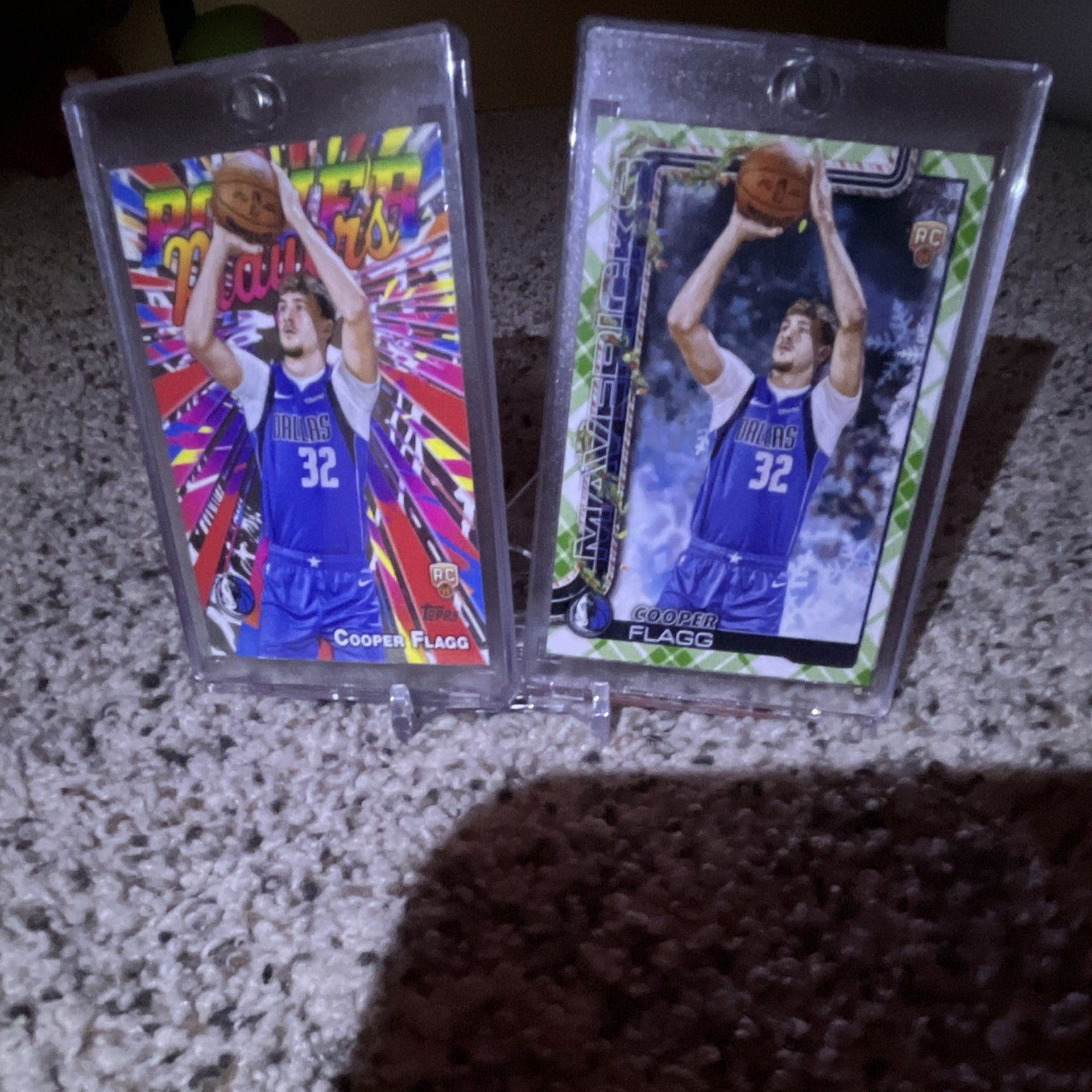 Topps 2024-25 Topps Chrome Cooper Flagg Rookie 2-Card Lot PP-10 H161