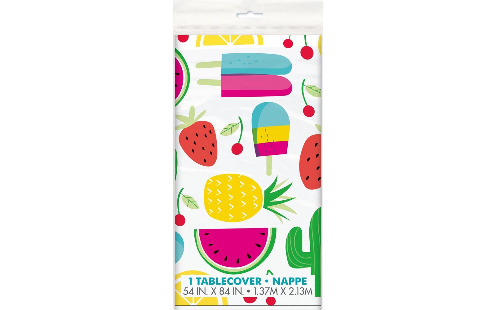 Unique Sweet Succulent Plastic Tablecover  54x84\