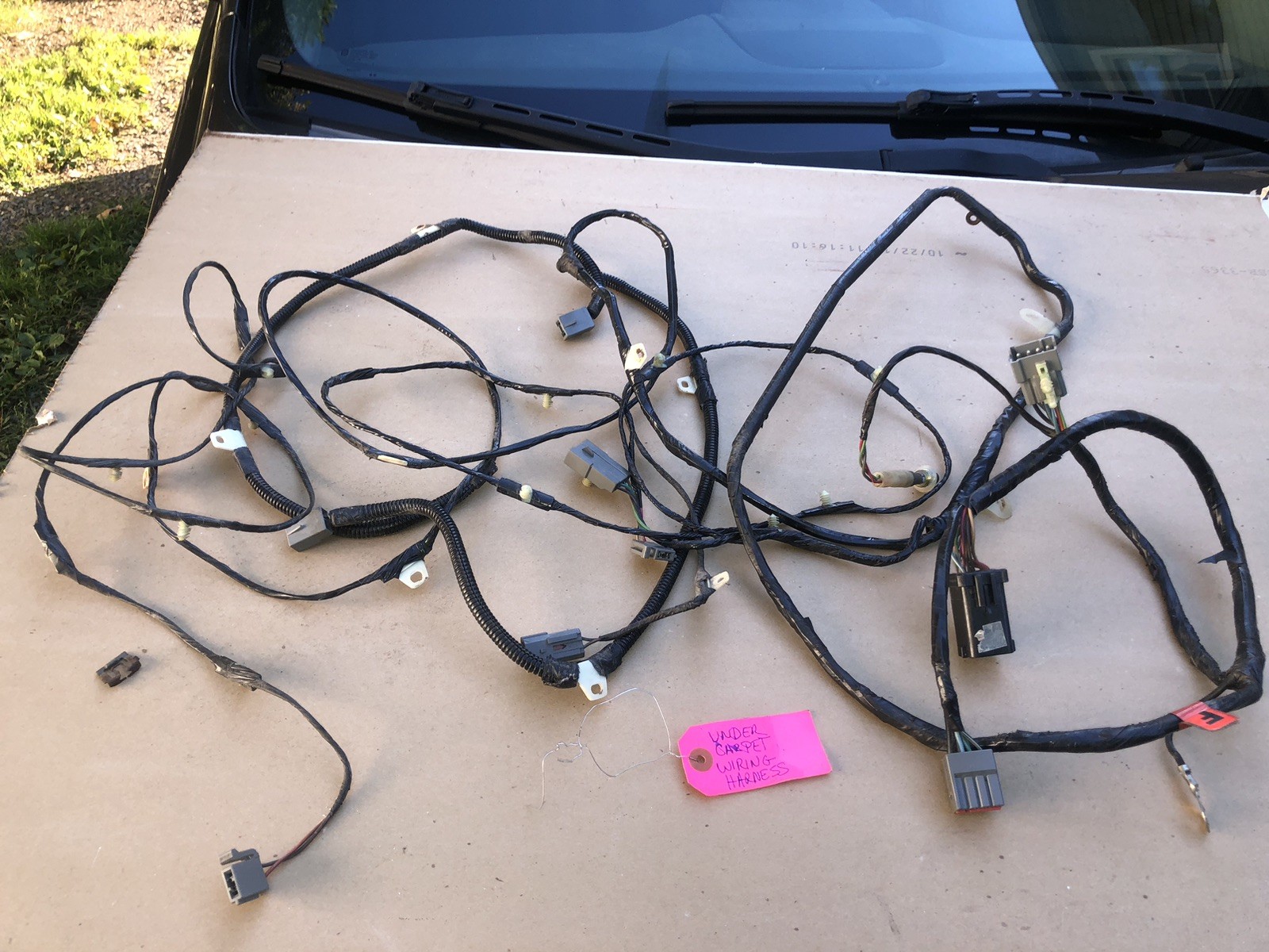 1992-97 Ford F250 Under Carpet Wiring Harness OEM