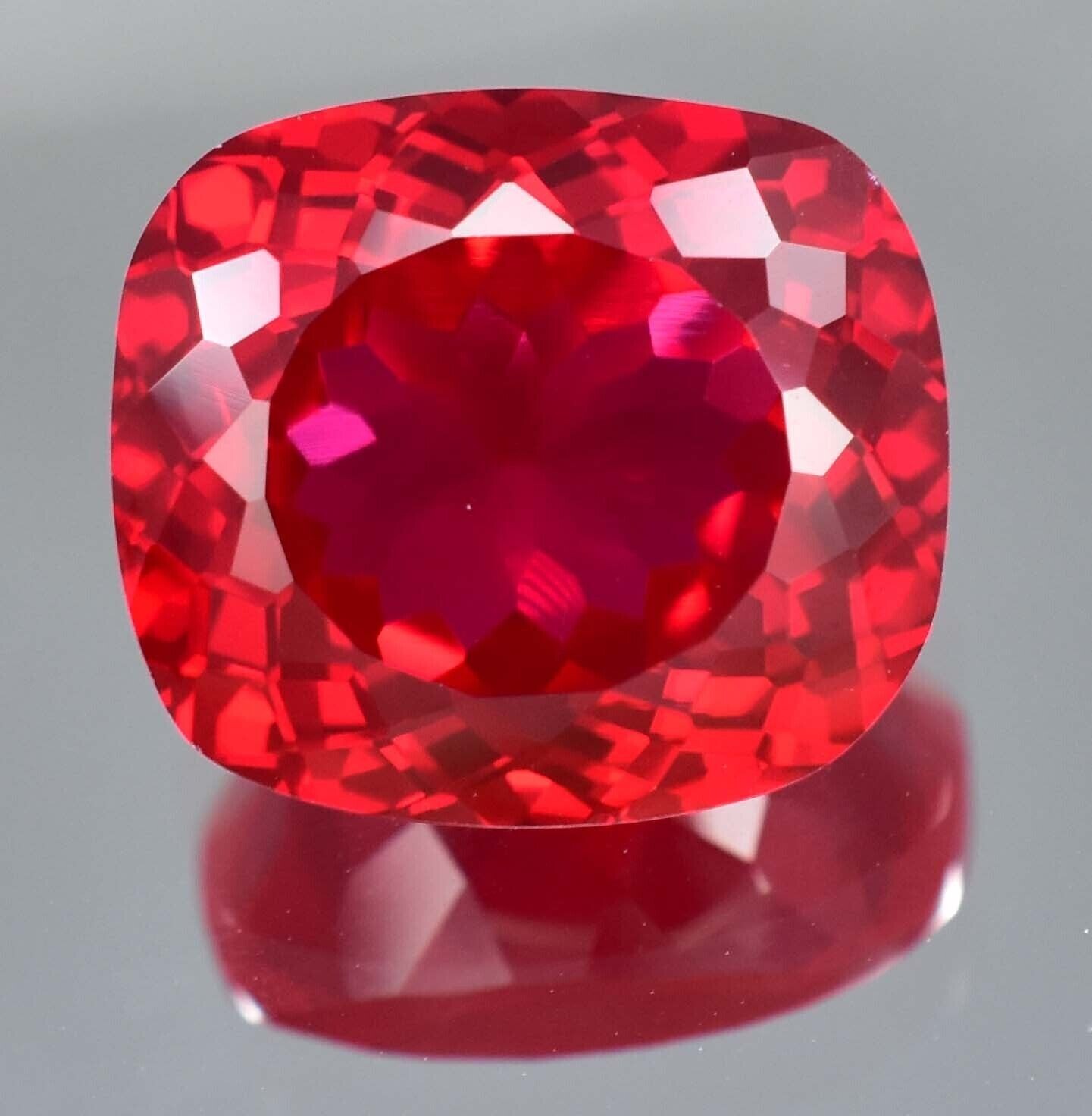 45 Ct Very Rare Natural Red Painite Burmese Facet GIE Certified Loose Gemstone
