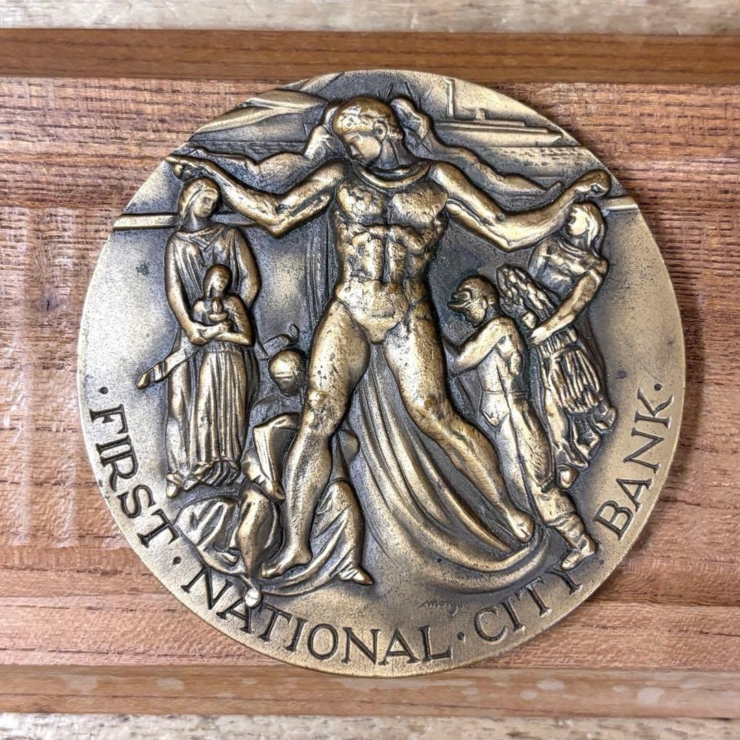 Medal 1962 First National City Bank 150th Anniversary Bronze