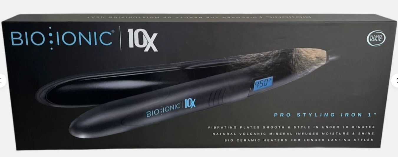 Bio Ionic 10X Pro Styling Iron 1\