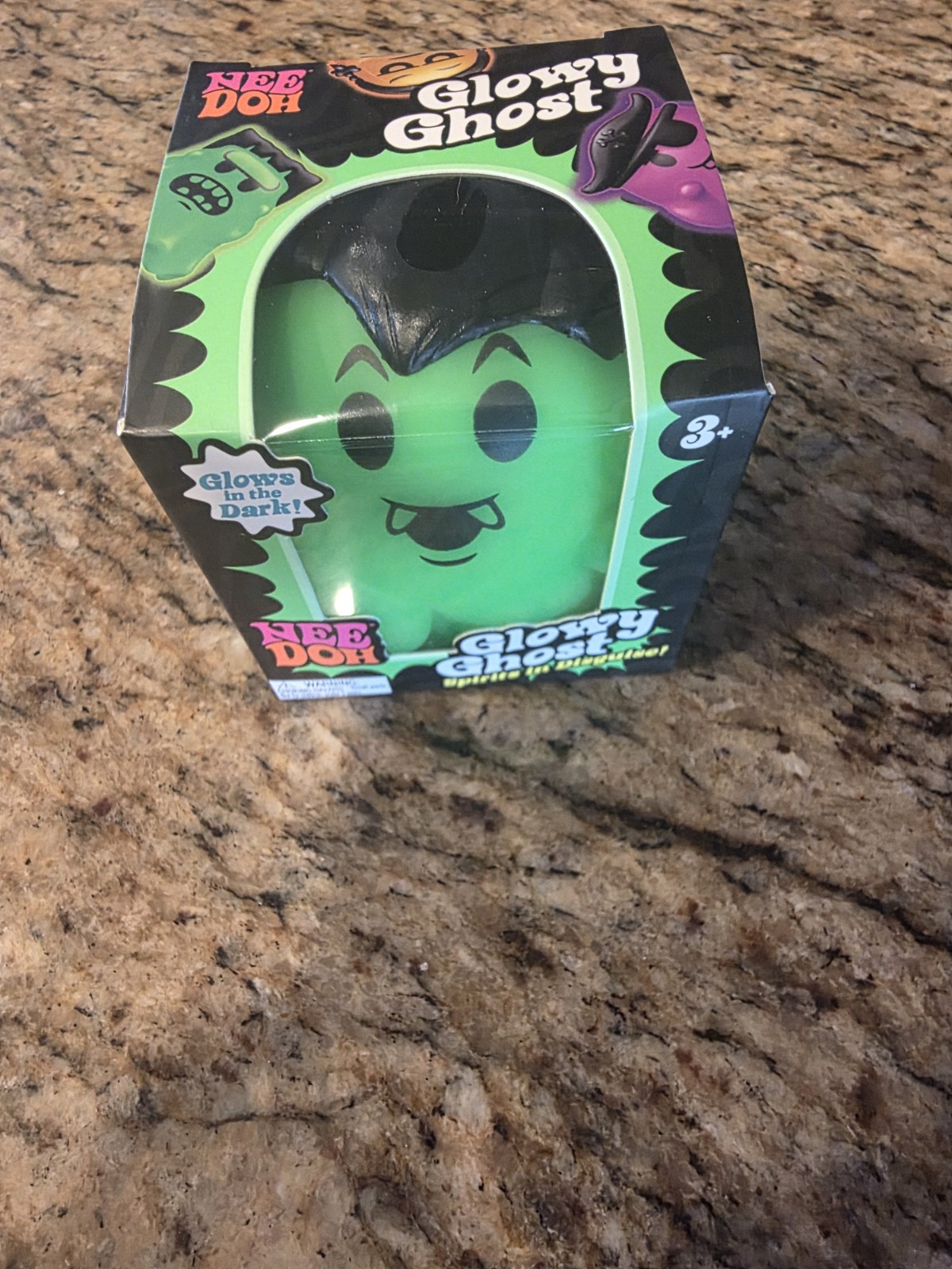 Schylling Needoh Glowy Ghost Spirits In Disguise GREEN Frankenstein 👻 Schylling Needoh Glowy Ghost Spirits In Disguise GREEN Frankenstein 👻