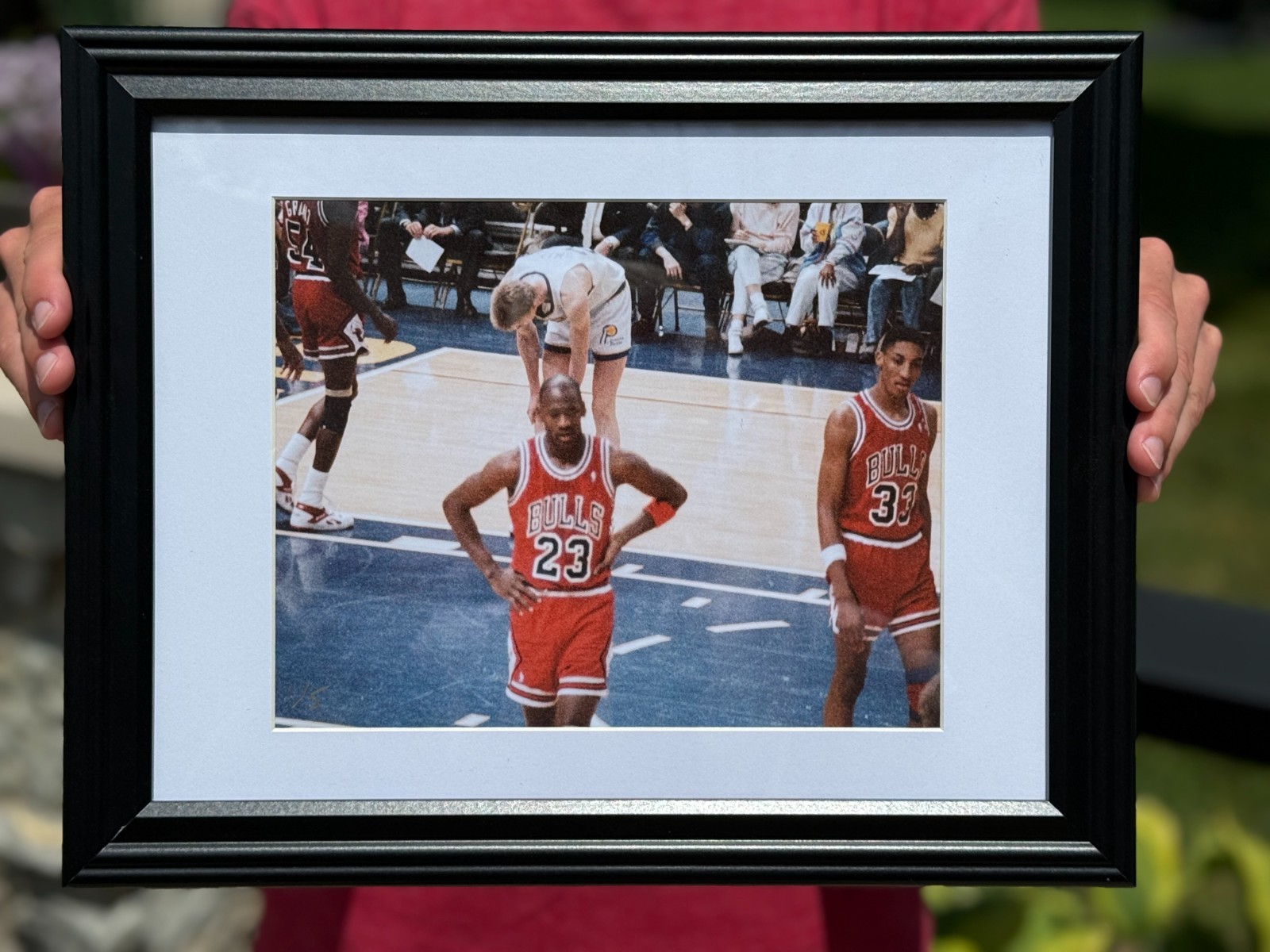 RARE Michael Jordan Framed 1989 8x10 Print, Struck from ORIGINAL Negative: #1/5