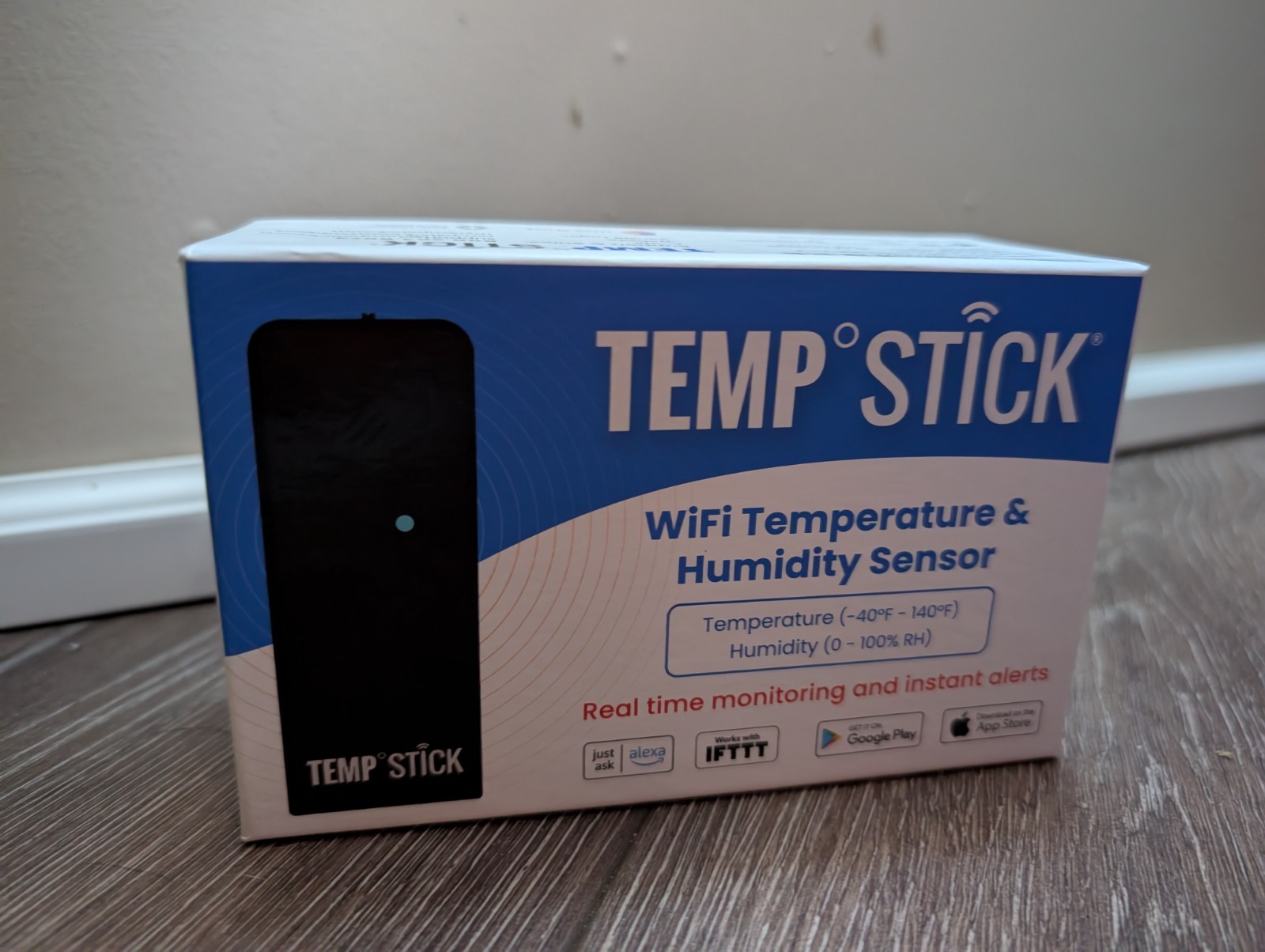 Temp Stick WiFi Temperature & Humidity Sensor 24/7 Monitoring & Alerts (Black) Temp Stick WiFi Temperature & Humidity Sensor 24/7 Monitoring & Alerts (Black)