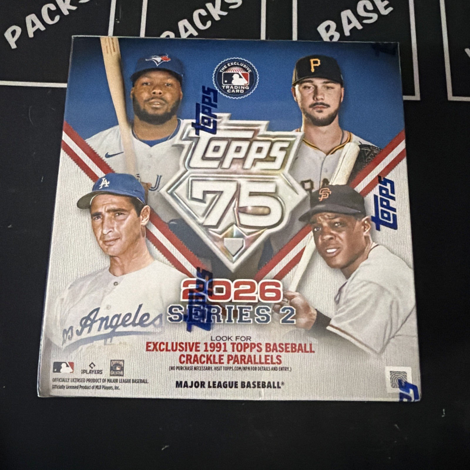 2026 Topps Series 2 Baseball Mega Box Exclusive 1991 Crackle Parallels Sealed 2026 Topps Series 2 Baseball Mega Box Exclusive 1991 Crackle Parallels Sealed