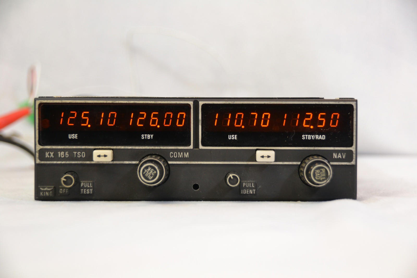 Bendix/King KX165 NAV/COMM | P/N: 069-1025-00  | 14V | Working When Removed
