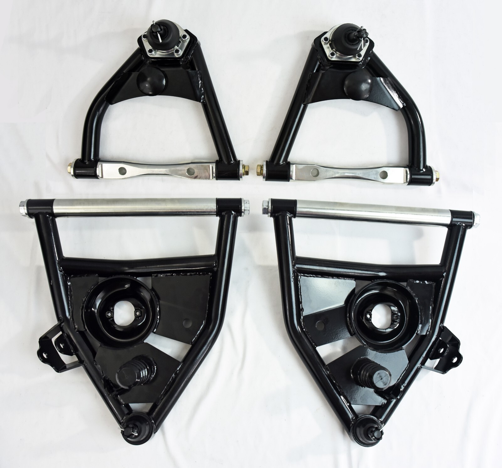 1973-1987 C10 CHEVROLET GMC TUBULAR CONTROL ARMS SET OF 4 UPPER AND LOWER 1973-1987 C10 CHEVROLET GMC TUBULAR CONTROL ARMS SET OF 4 UPPER AND LOWER