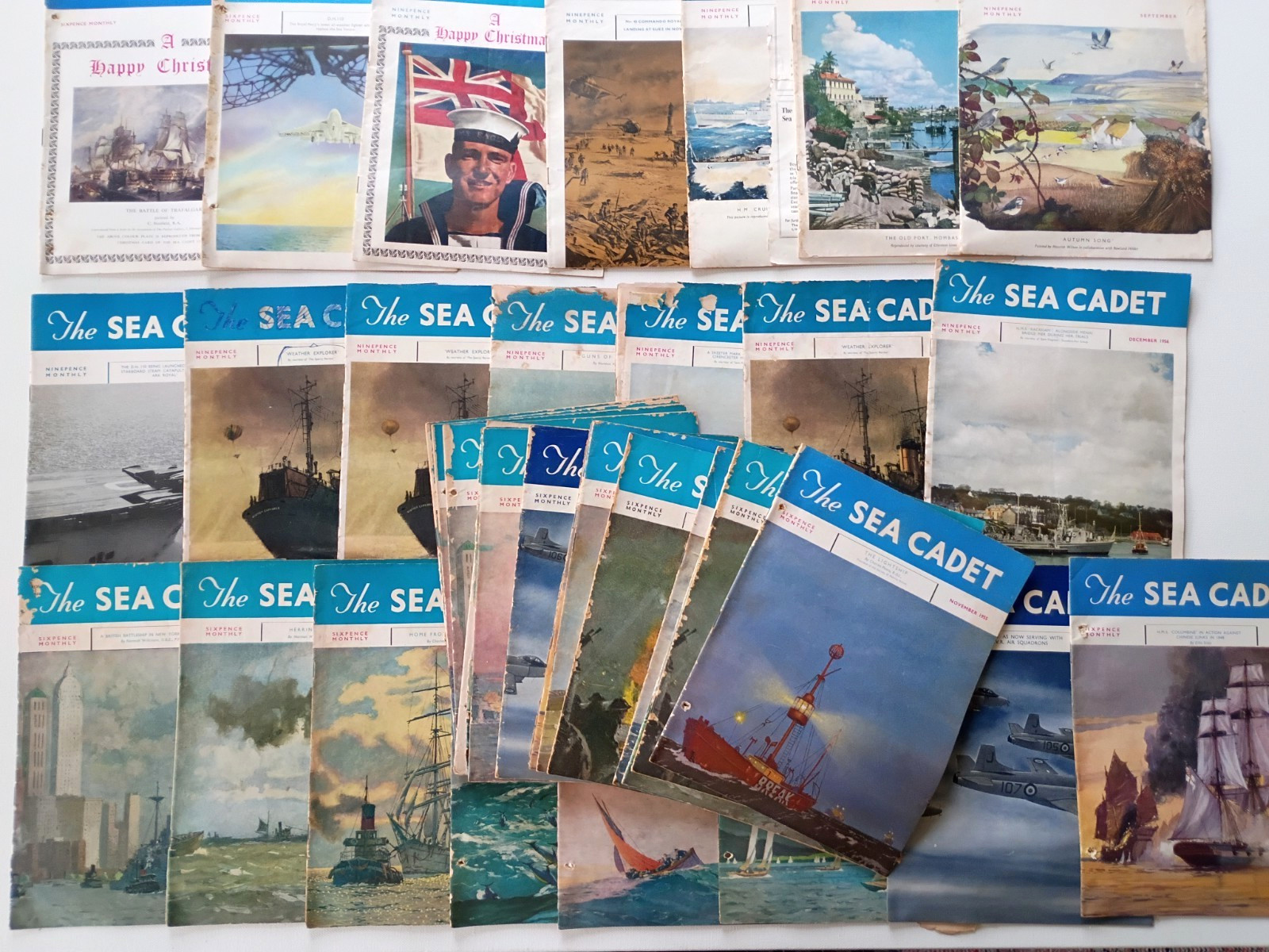 THE SEA CADET RARE VINTAGE 1950S BRITISH MILITARY NAVAL MAGAZINE BOOK LOT OF 39 THE SEA CADET RARE VINTAGE 1950S BRITISH MILITARY NAVAL MAGAZINE BOOK LOT OF 39