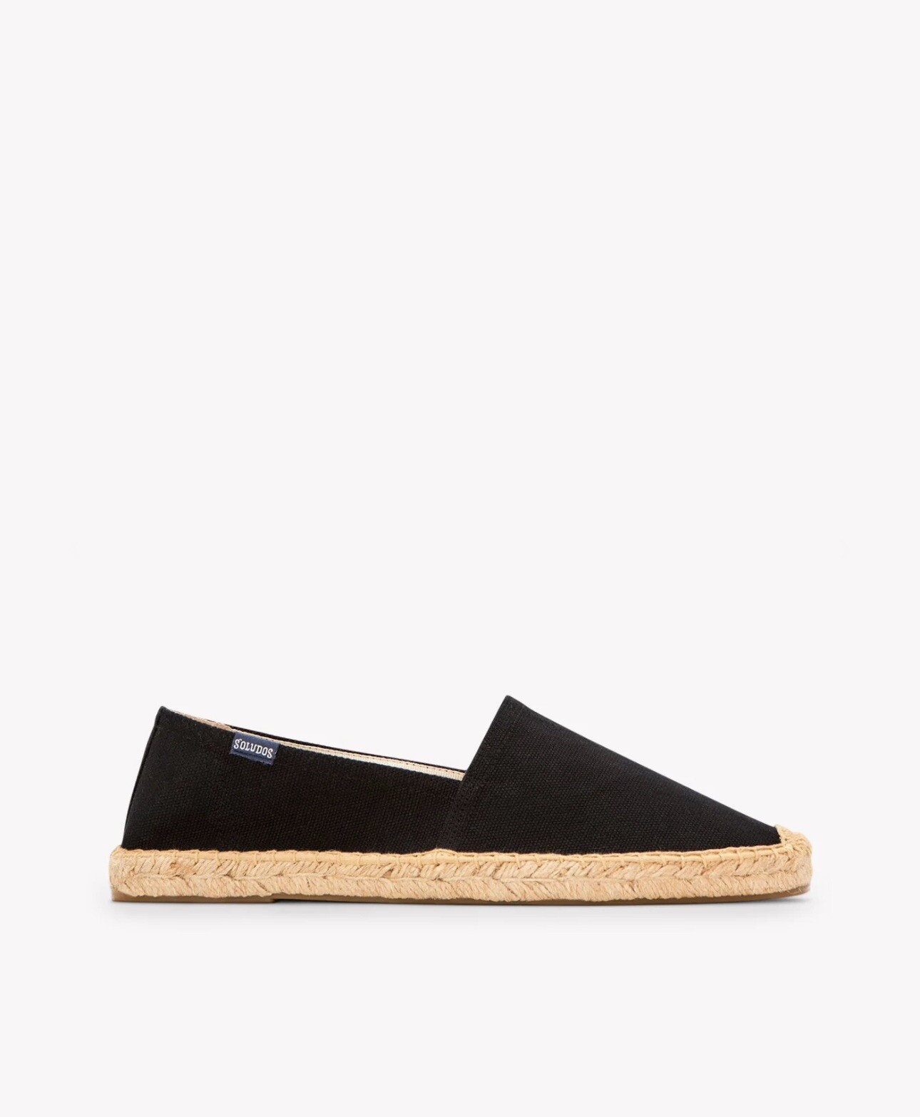 Soludos Men’s Espadrilles Sandal Black Summer Platform Slip On