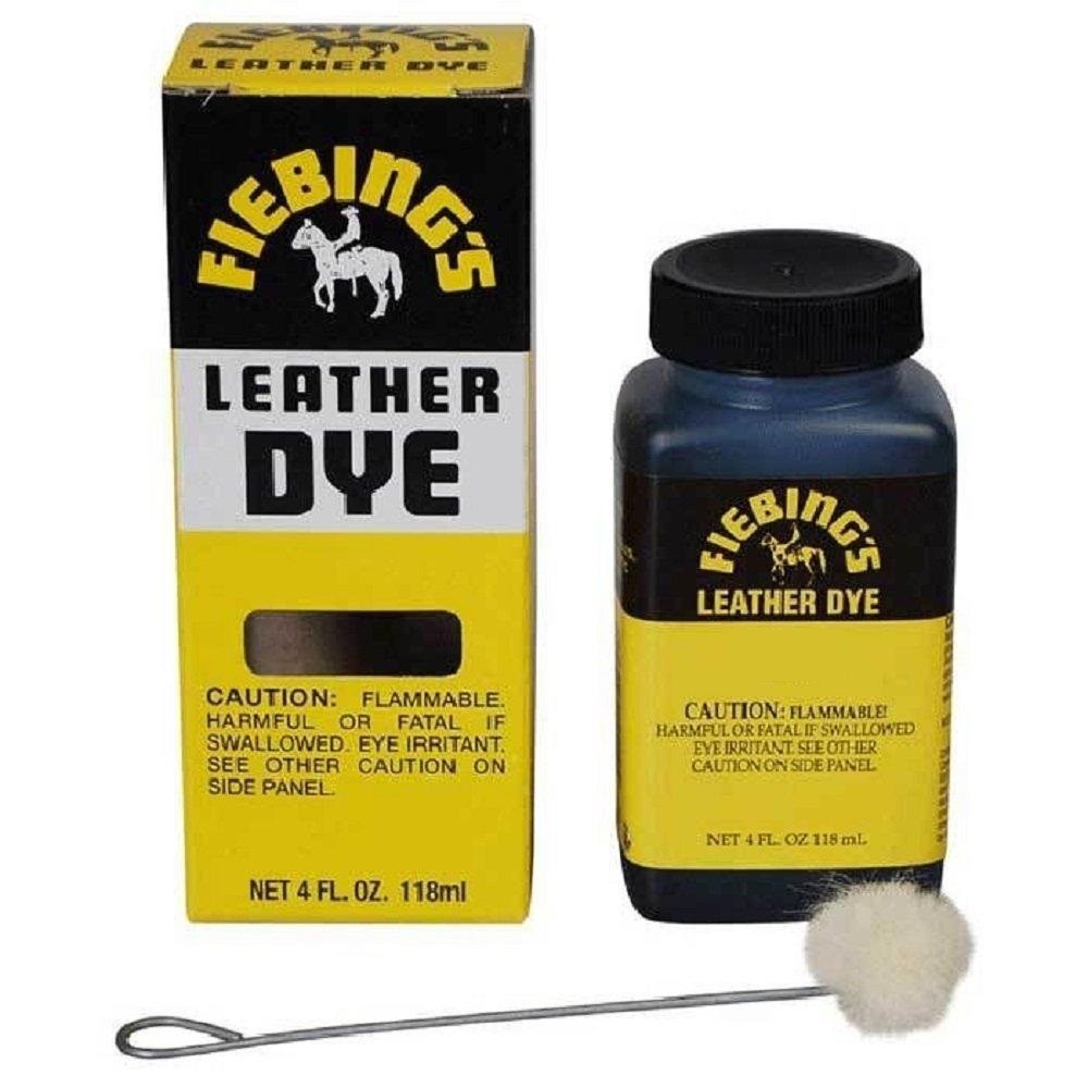 Fiebing\'s Leather Dye w/ Applicator -All COLORS- 4 OZ  |Not for CA Customers|