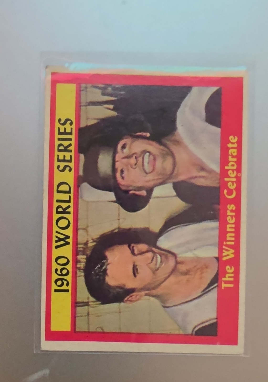1961 Topps - World Series Pittsburgh Pirates #313 Set Break Fast 