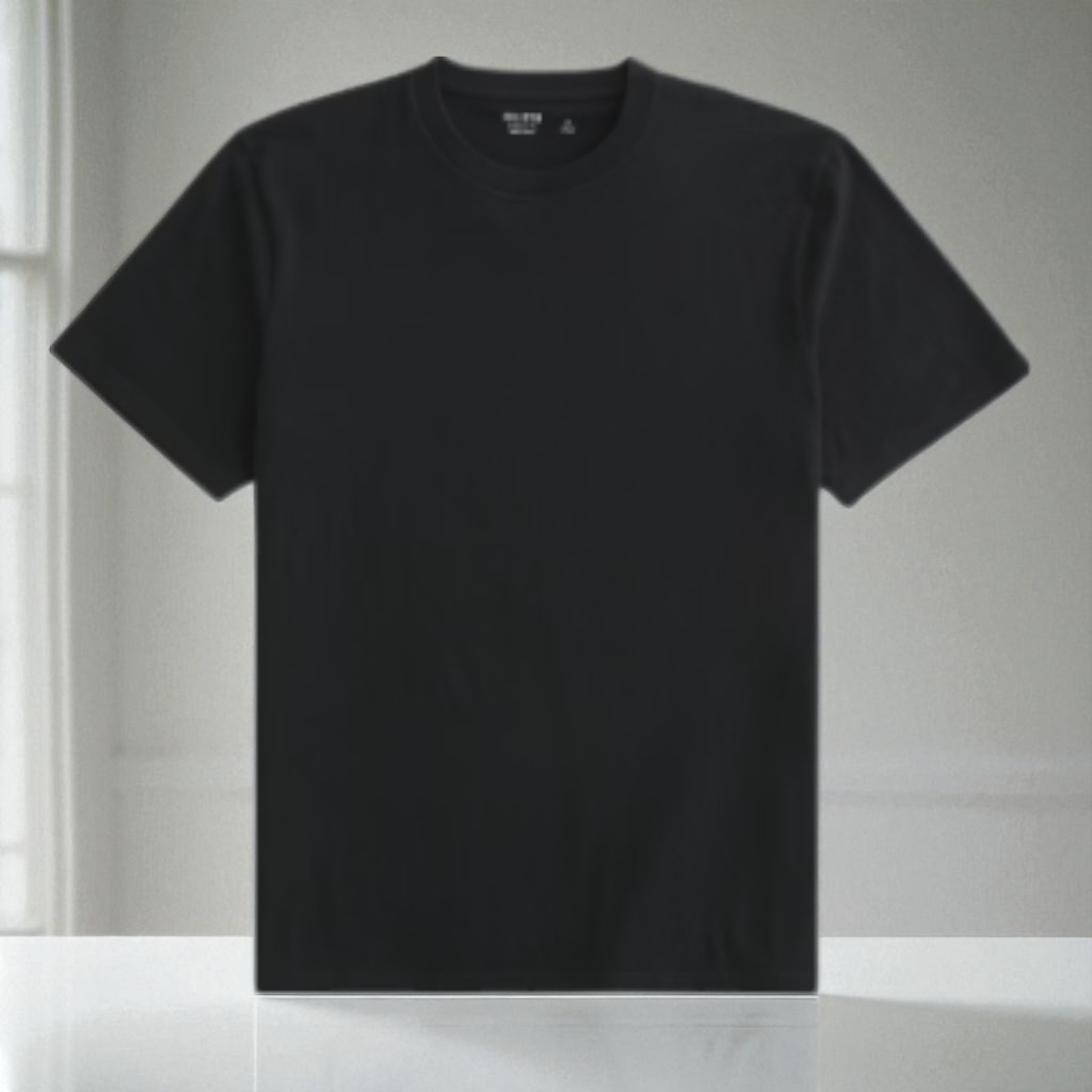 Hollister Shirt Men\'s Black Cooling Tee Athletic Basic Performance NEW Hollister Shirt Men\'s Black Cooling Tee Athletic Basic Performance NEW